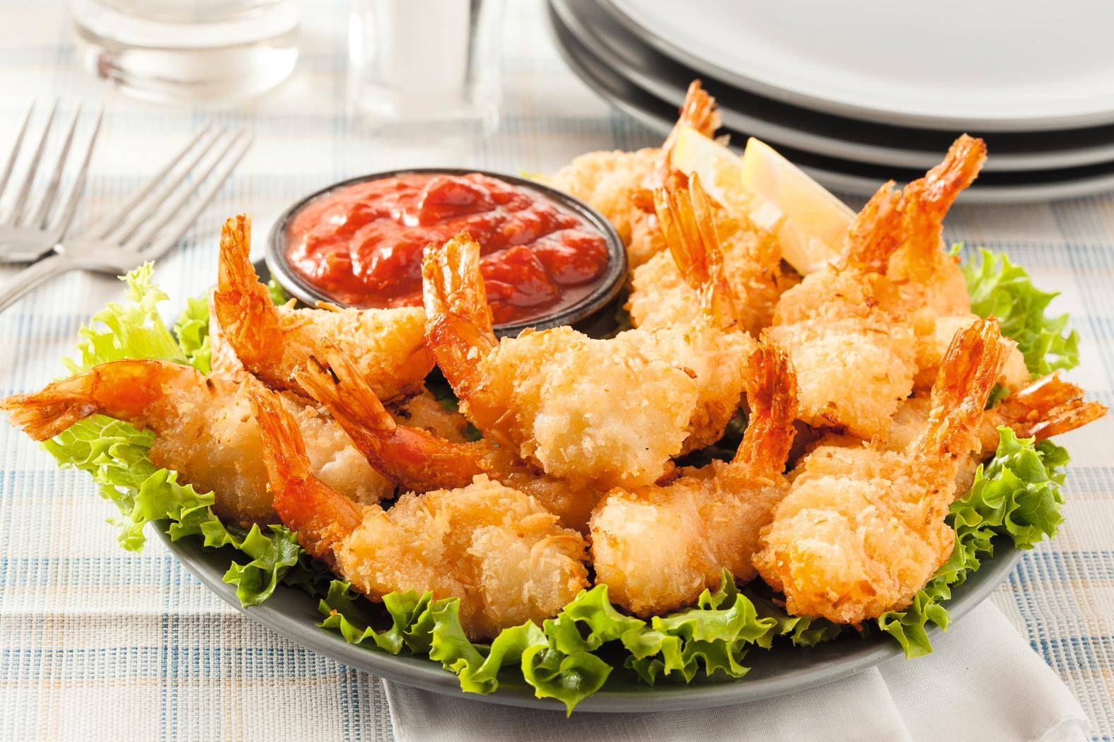 Zoetzure gamba's - Recepten Easy Fry Mega | Moulinex