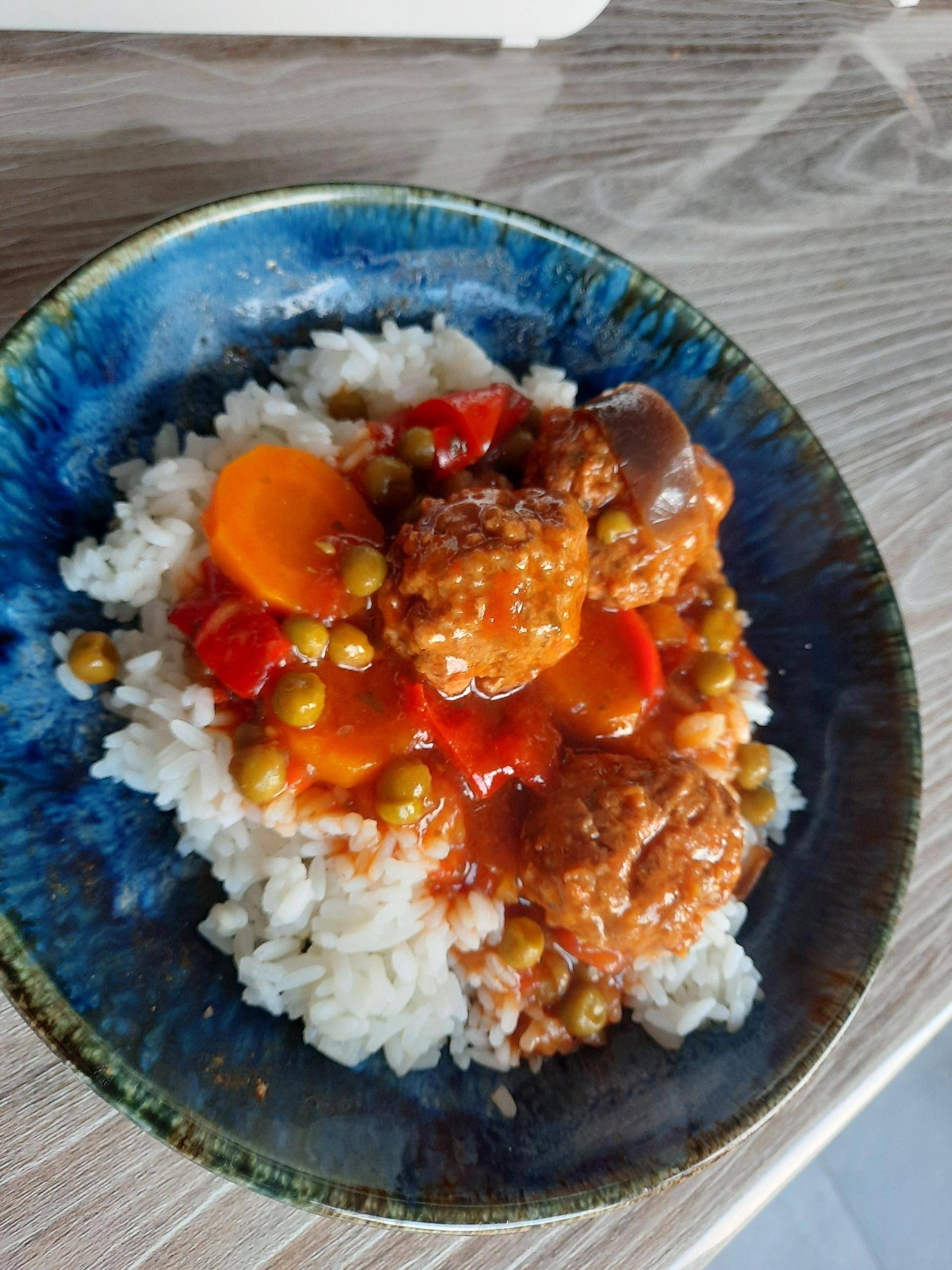 Boulette de kefta au legume divers - Recette Cookeo | Moulinex