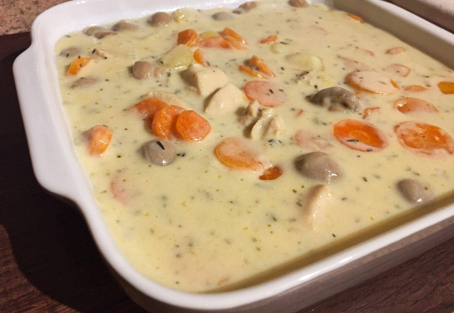 Blanquette de poulet gourmande - Recepten Companion Connect XL | Moulinex