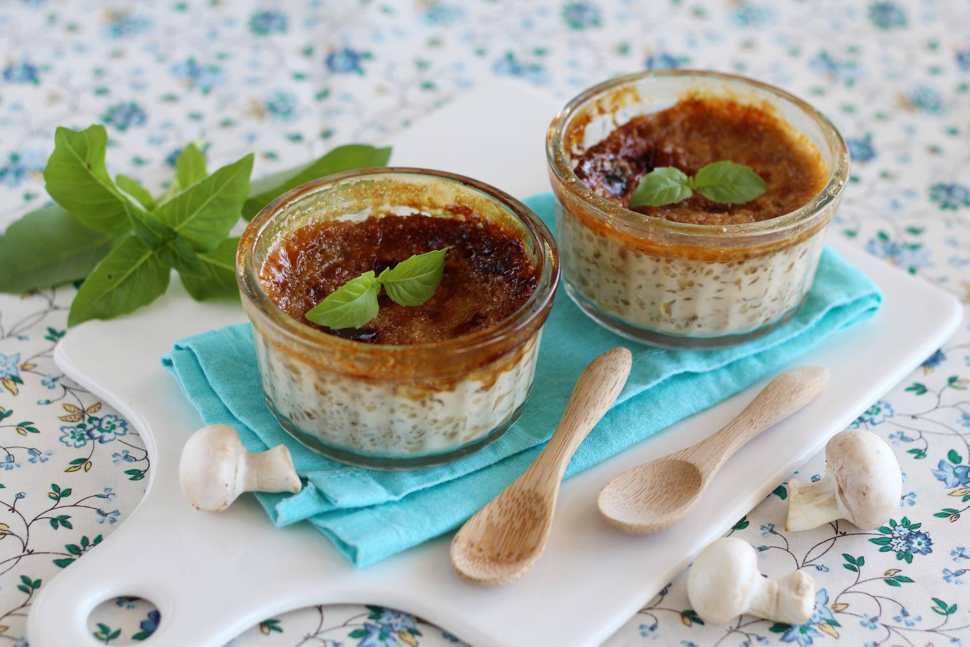 Crème brûlée aux champignons - Recepten Companion Connect | Moulinex