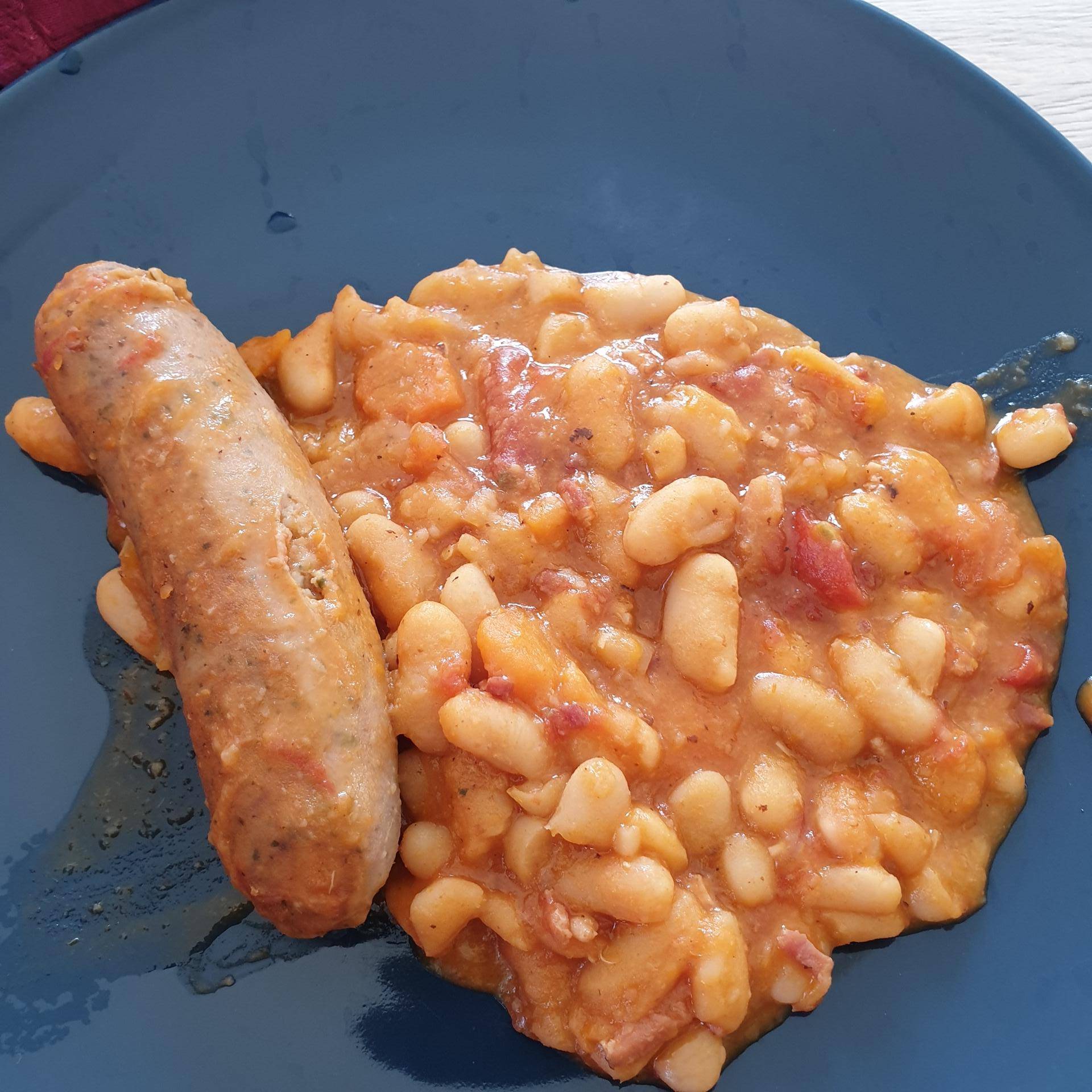 Haricots blancs saucisses - Recepten Cookeo | Moulinex