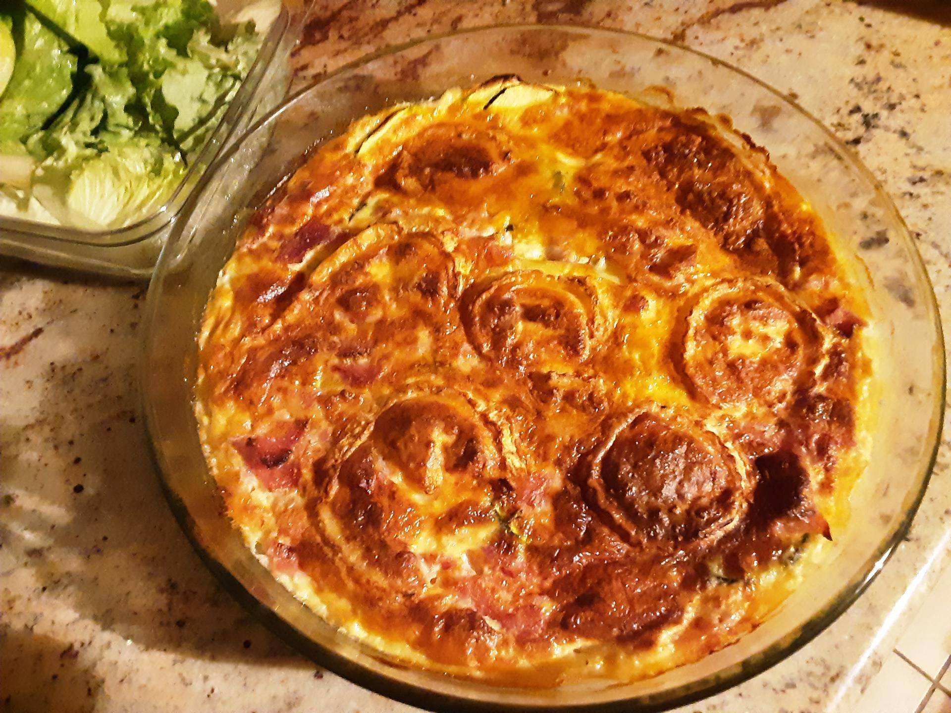 Quiche sans pâte aux courgettes - Recepten Companion Connect XL | Moulinex