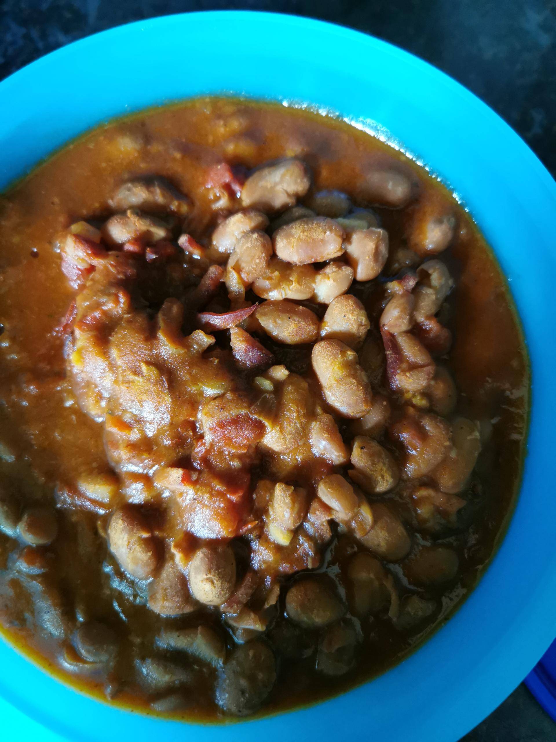 Saucisse de veau et haricot coco à la tomate. - Recette Cookeo | Moulinex