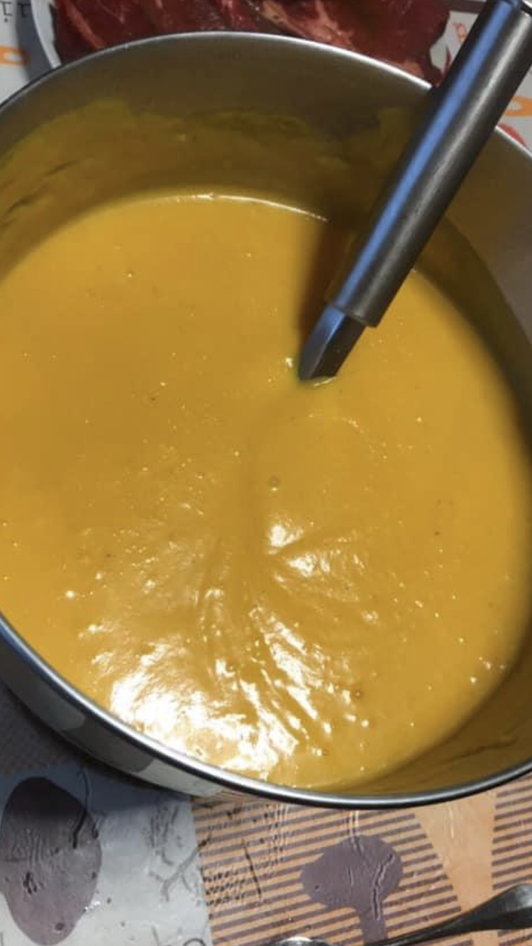 Velouté pomme de terre potiron carotte - Recepten Cookeo | Moulinex