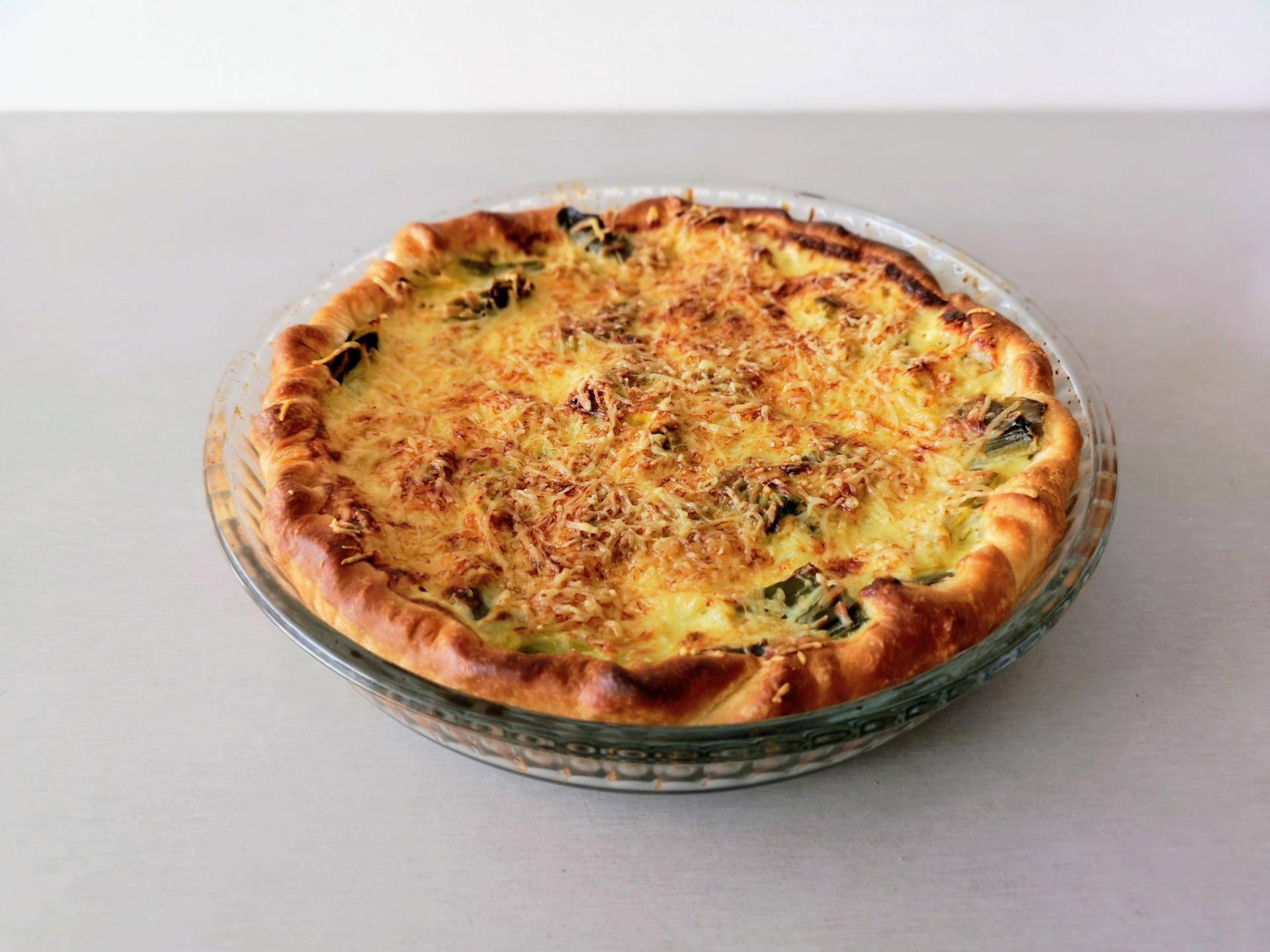 Tarte poireaux classique - Recette Companion | Moulinex