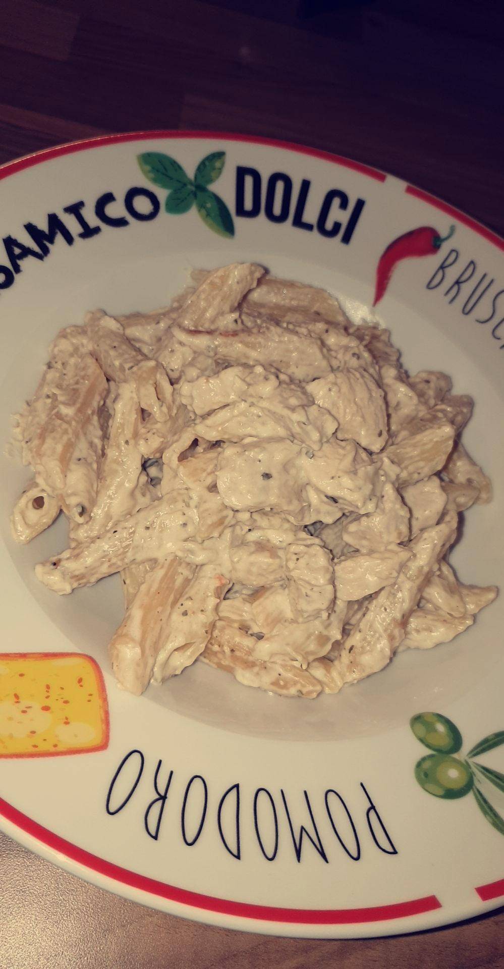 Pennes au poulet sauce Boursin - Recette Cookeo | Moulinex