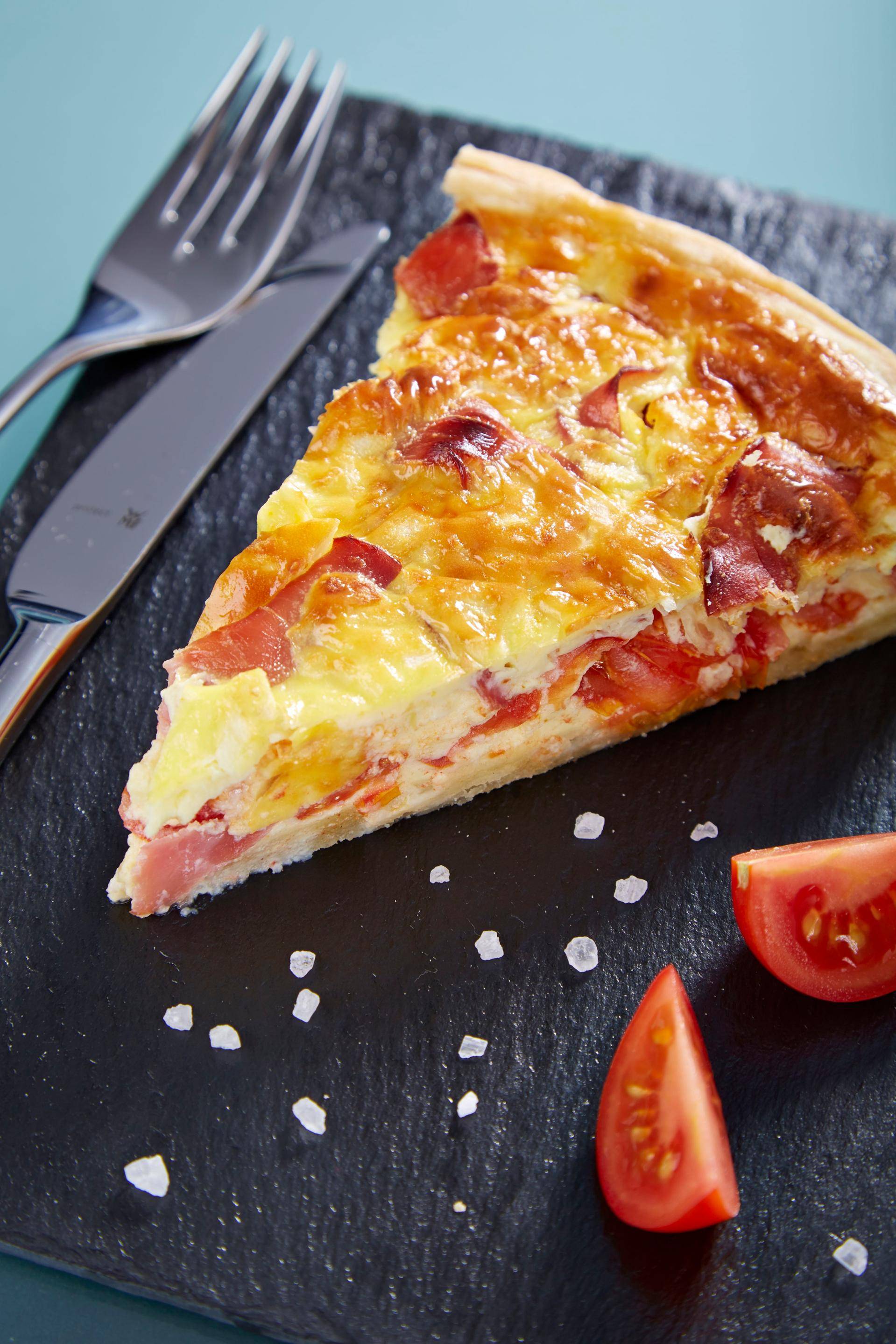 Quiche à la tomate - Recette Companion Connect | Moulinex