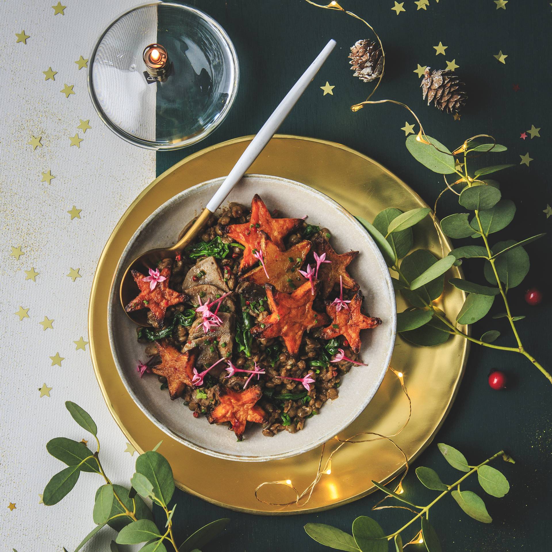 Bols lentilles champignons - Recette Cookeo | Moulinex