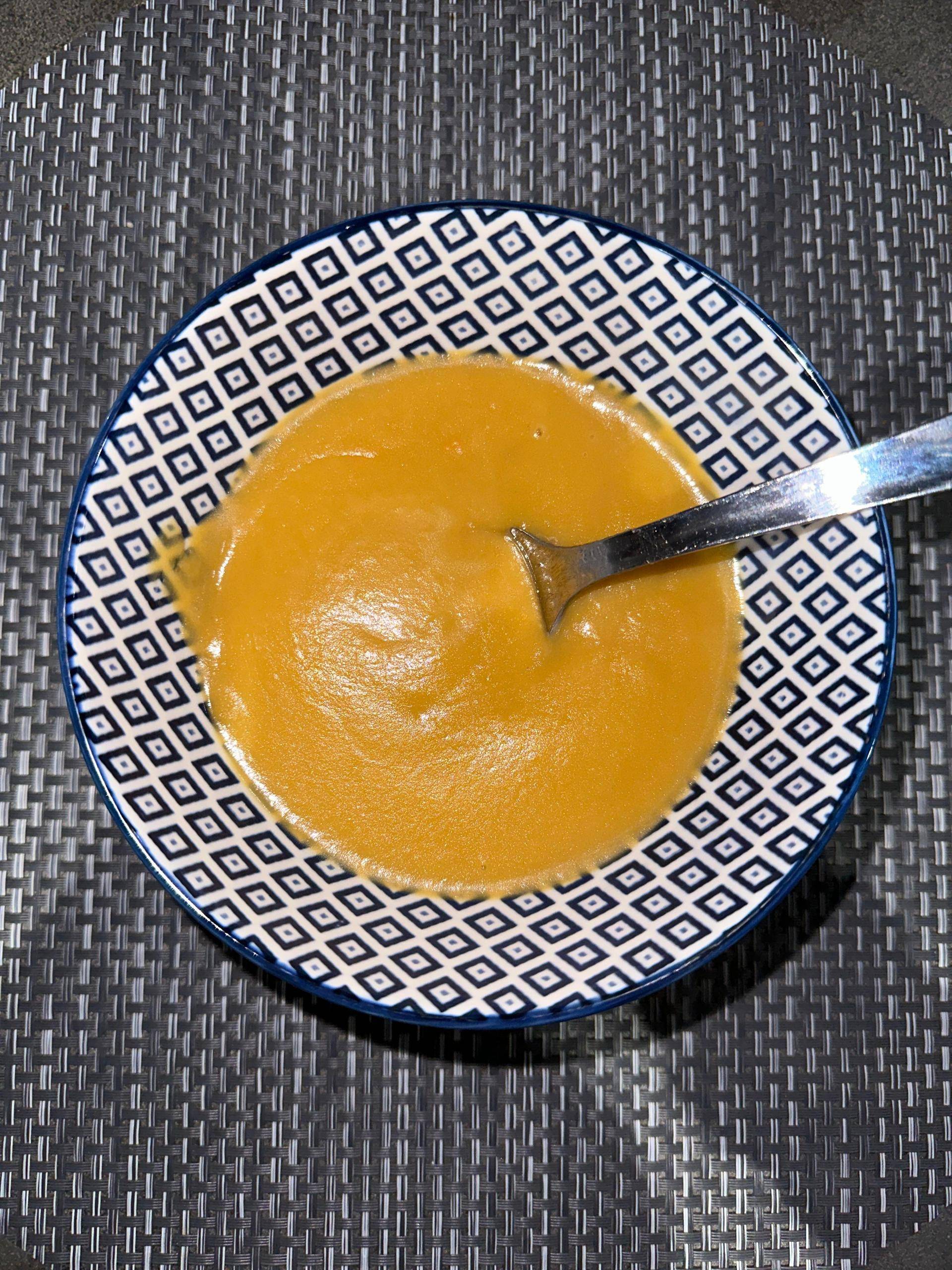 Velouté pomme de terre, patate douce et poireaux - Recette Companion Connect XL | Moulinex