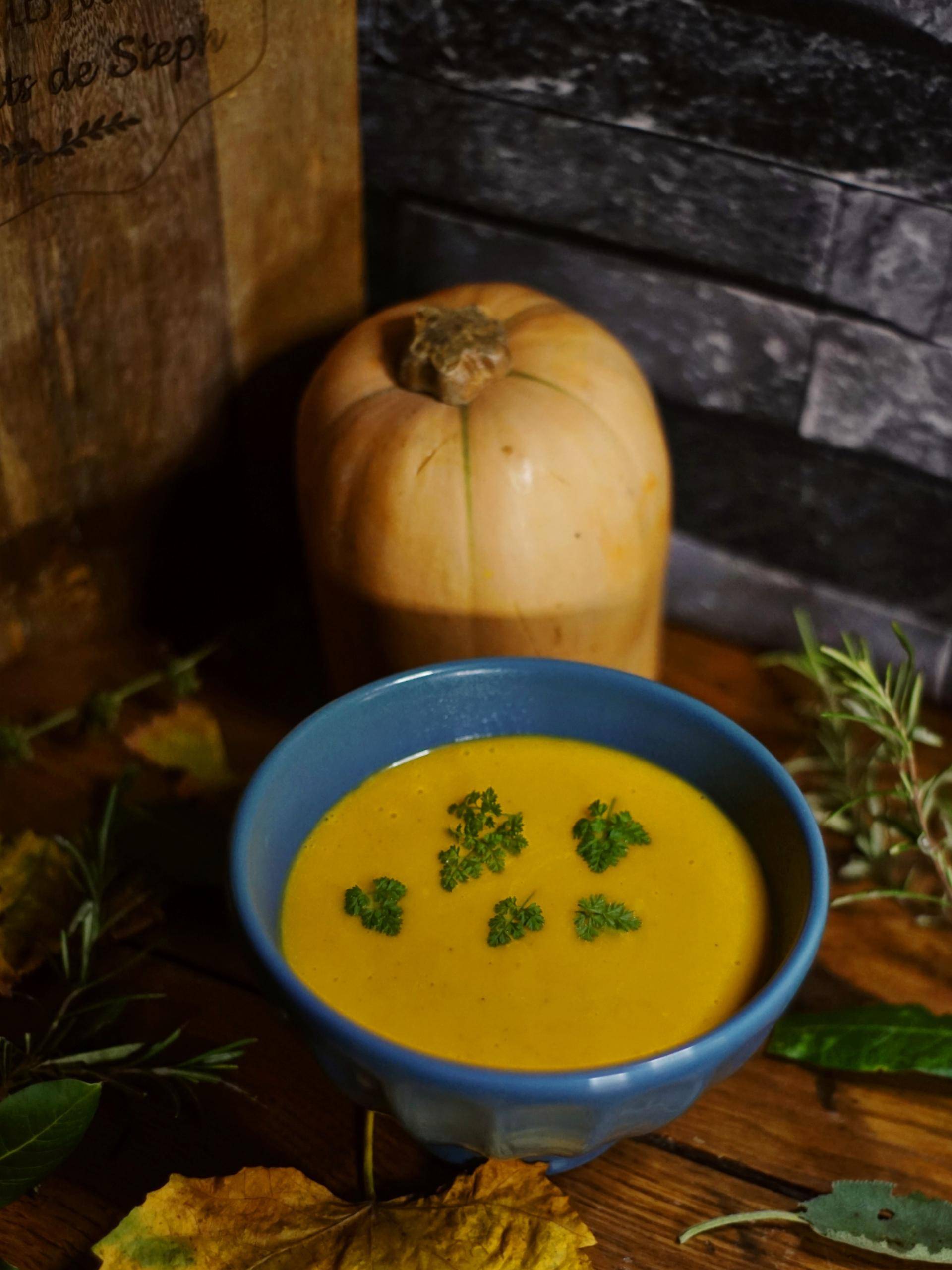 Velouté de Butternut coco curry - Recepten Companion XL | Moulinex