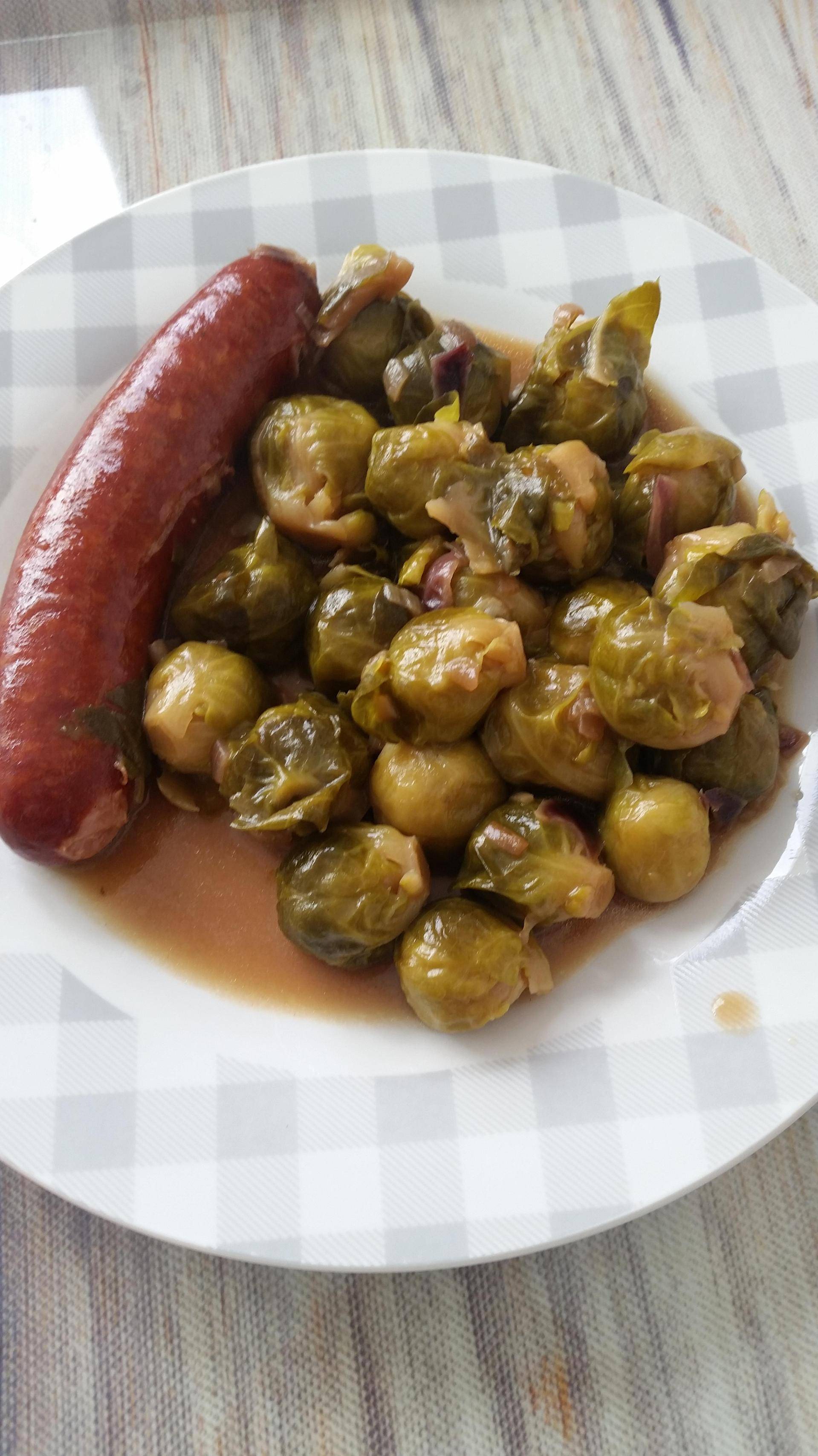 Choux de Bruxelles à la bière - Recepten Cookeo | Moulinex