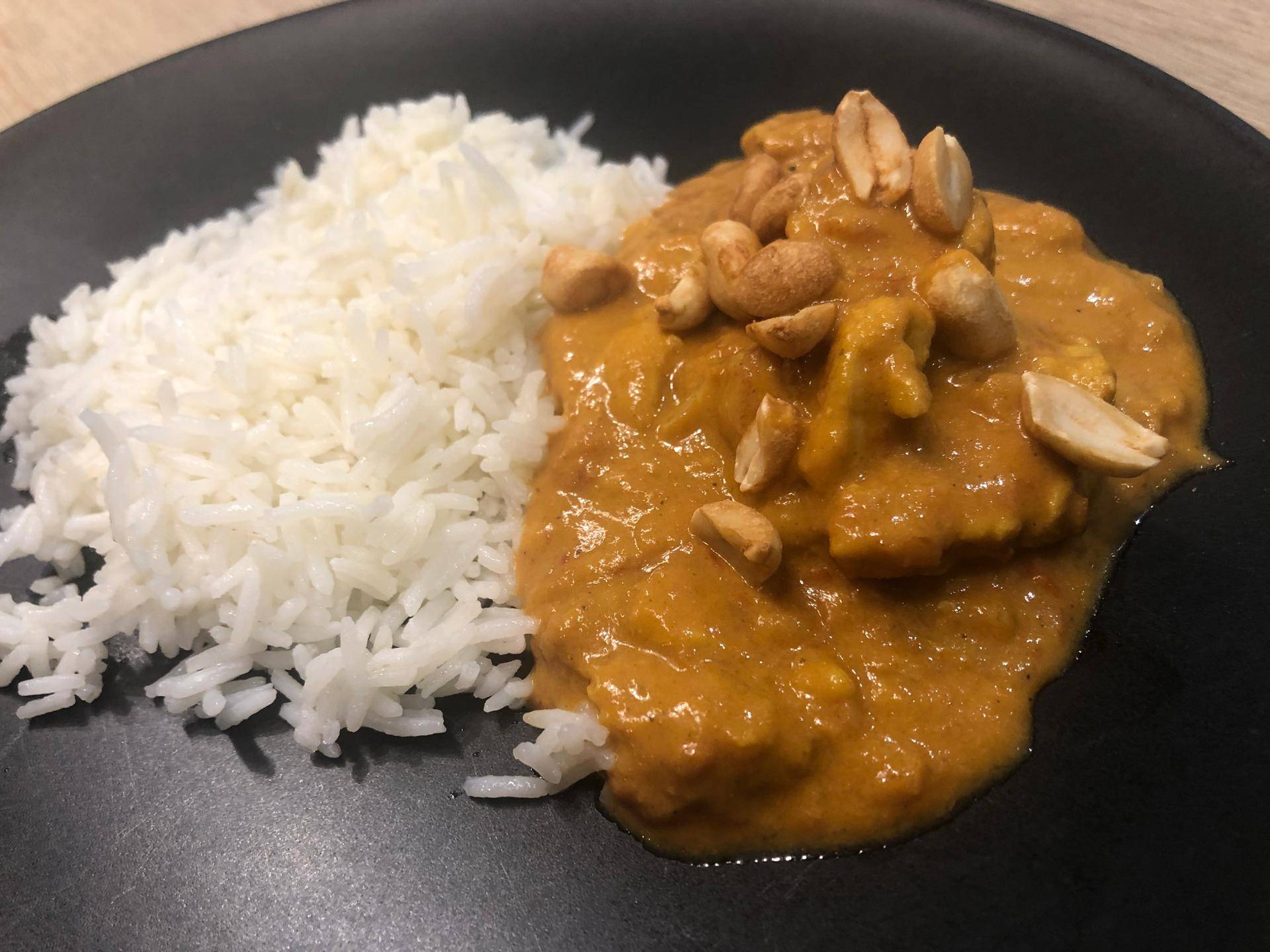 Poulet CCC (coco curry cacahuète) - Recette Cookeo | Moulinex
