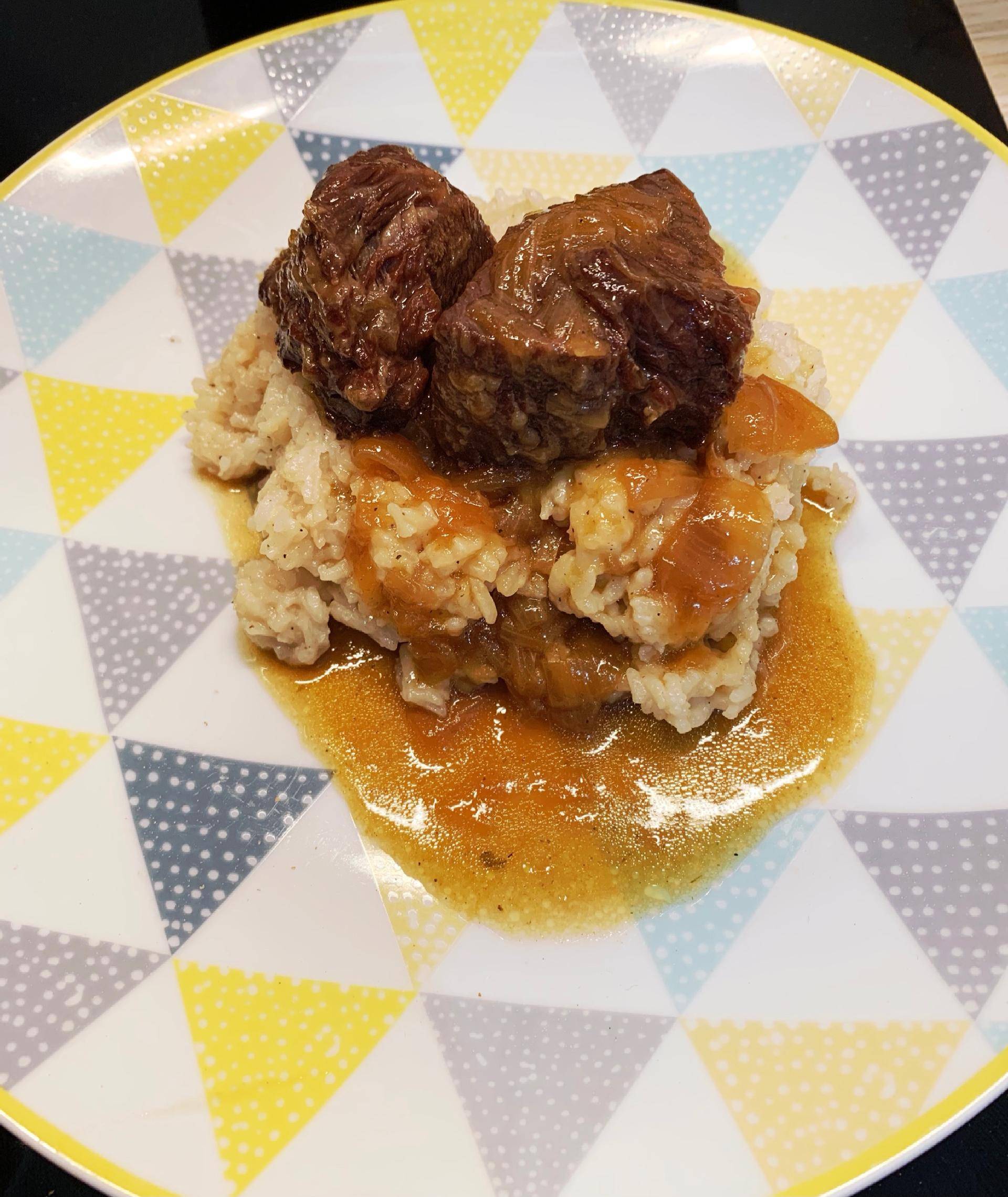 Bœuf aux Oignons & Riz Collant - Recette Cookeo V3 | Moulinex