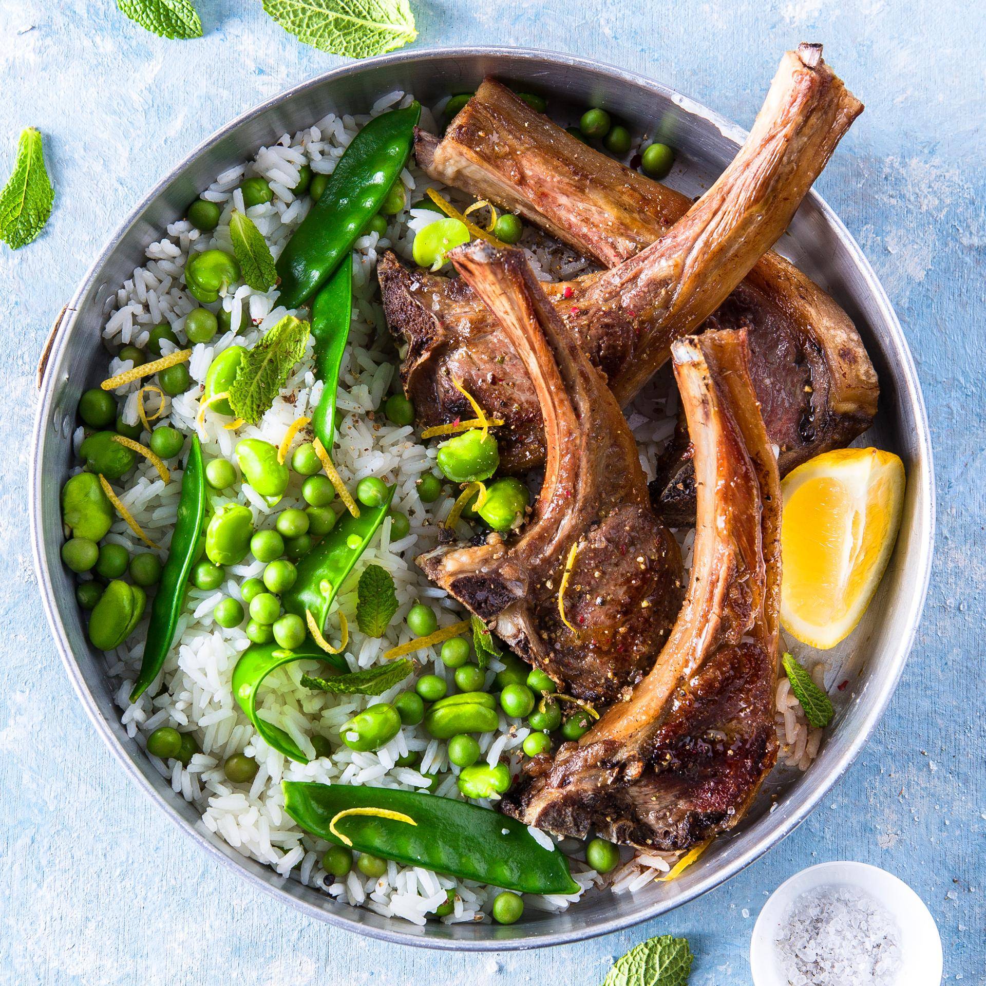 Côtelettes d'agneau citron - Recette Cookeo | Moulinex