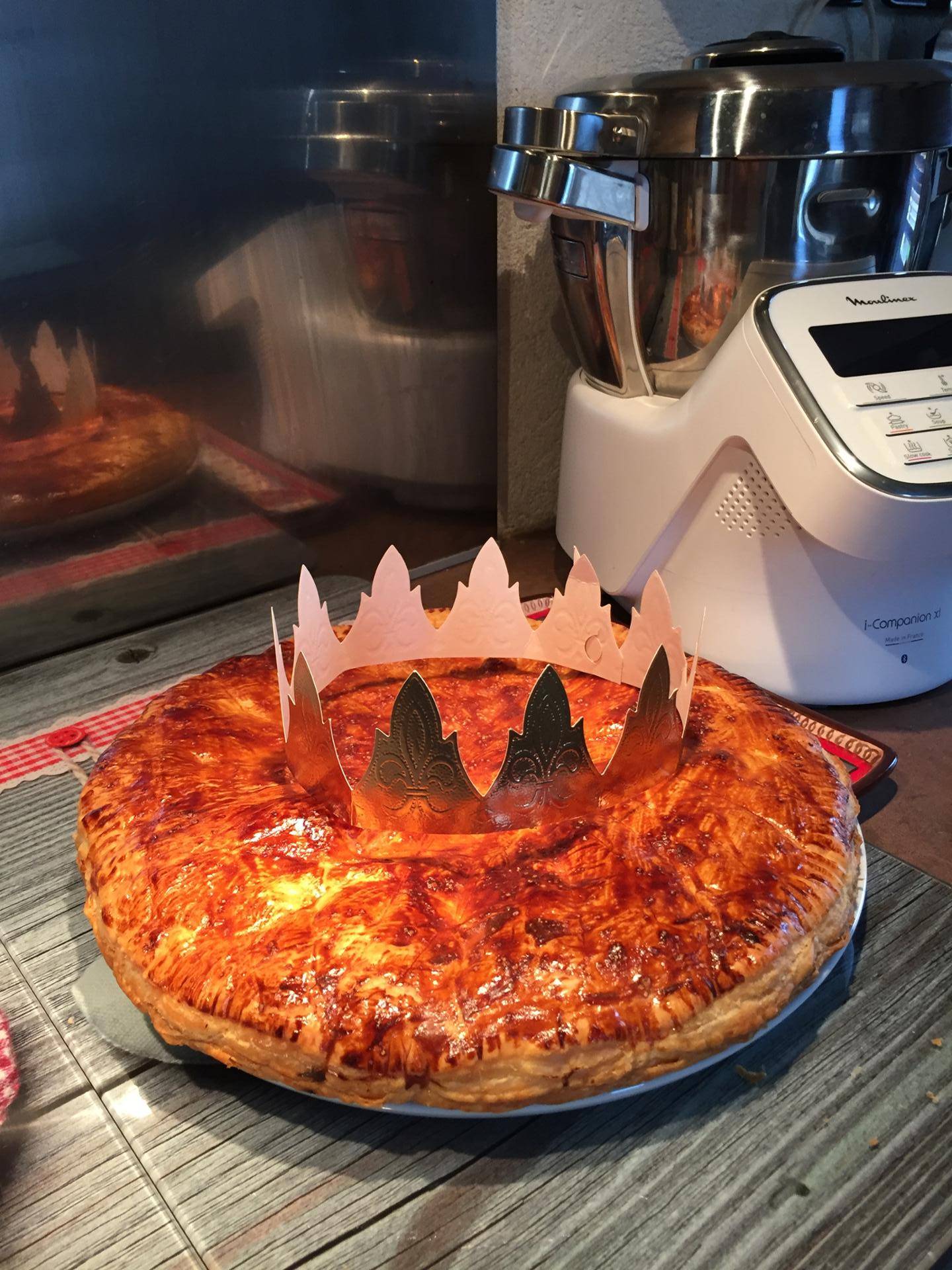 Galette des rois à la fleur d’oranger - Recette Companion Connect XL | Moulinex