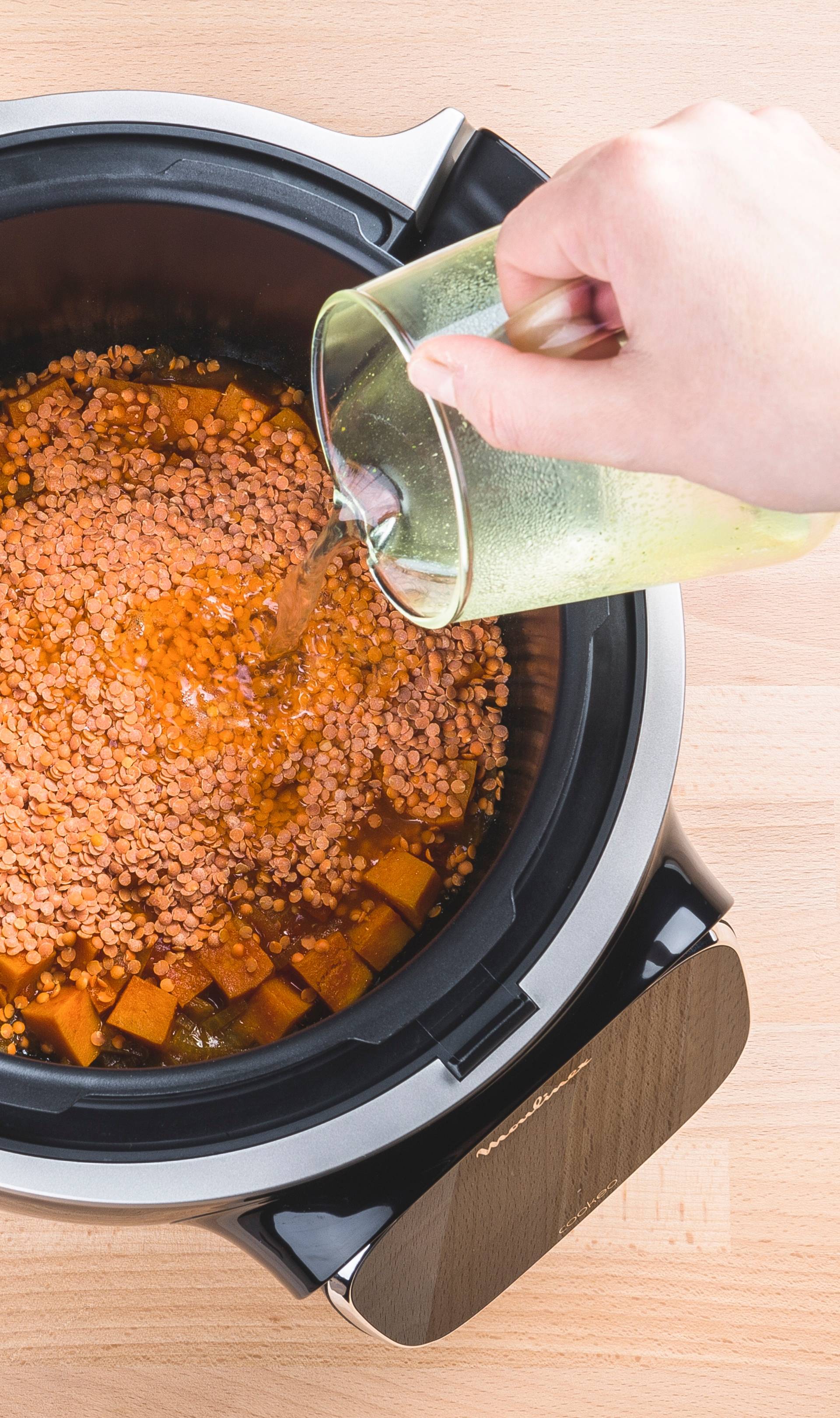 Soupe d’epinards - Recette Cookeo V3 | Moulinex