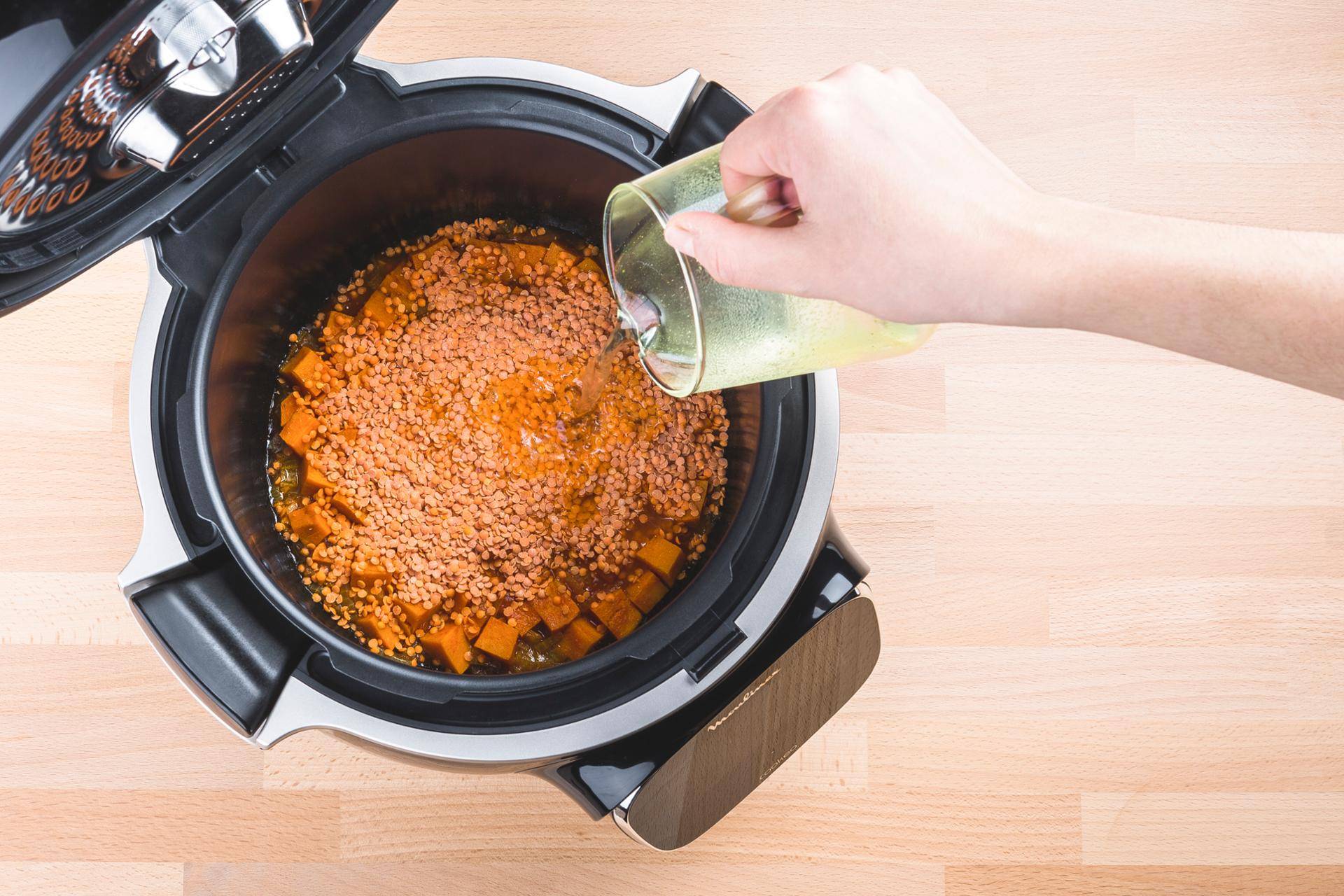 Dahl patates douces - Recette Cookeo | Moulinex