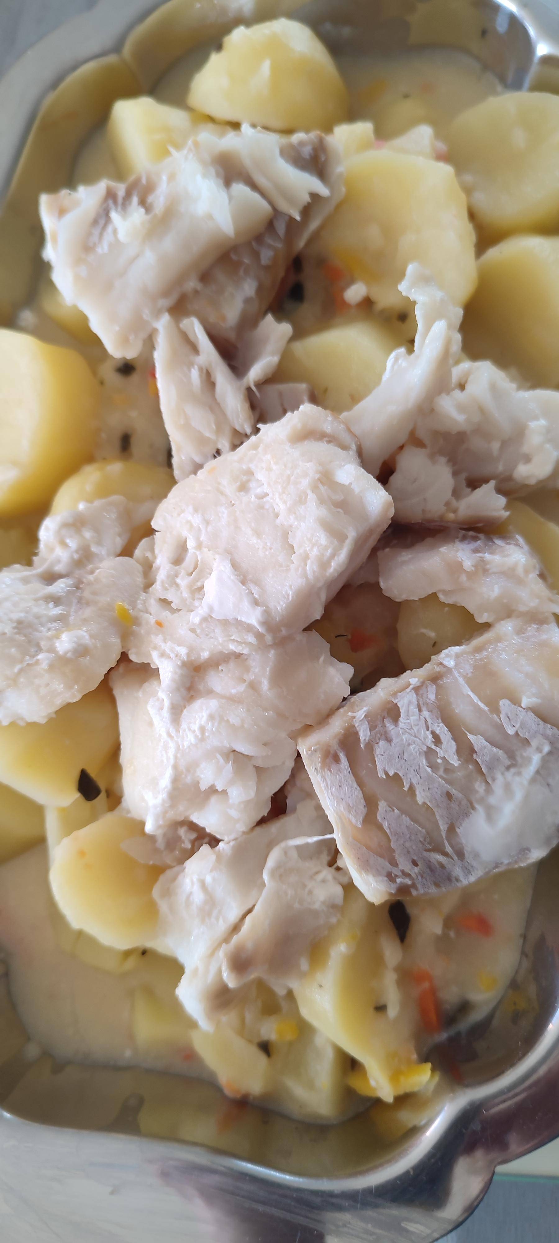 Poissons aux pommes de terre légumes - Recepten Companion XL | Moulinex