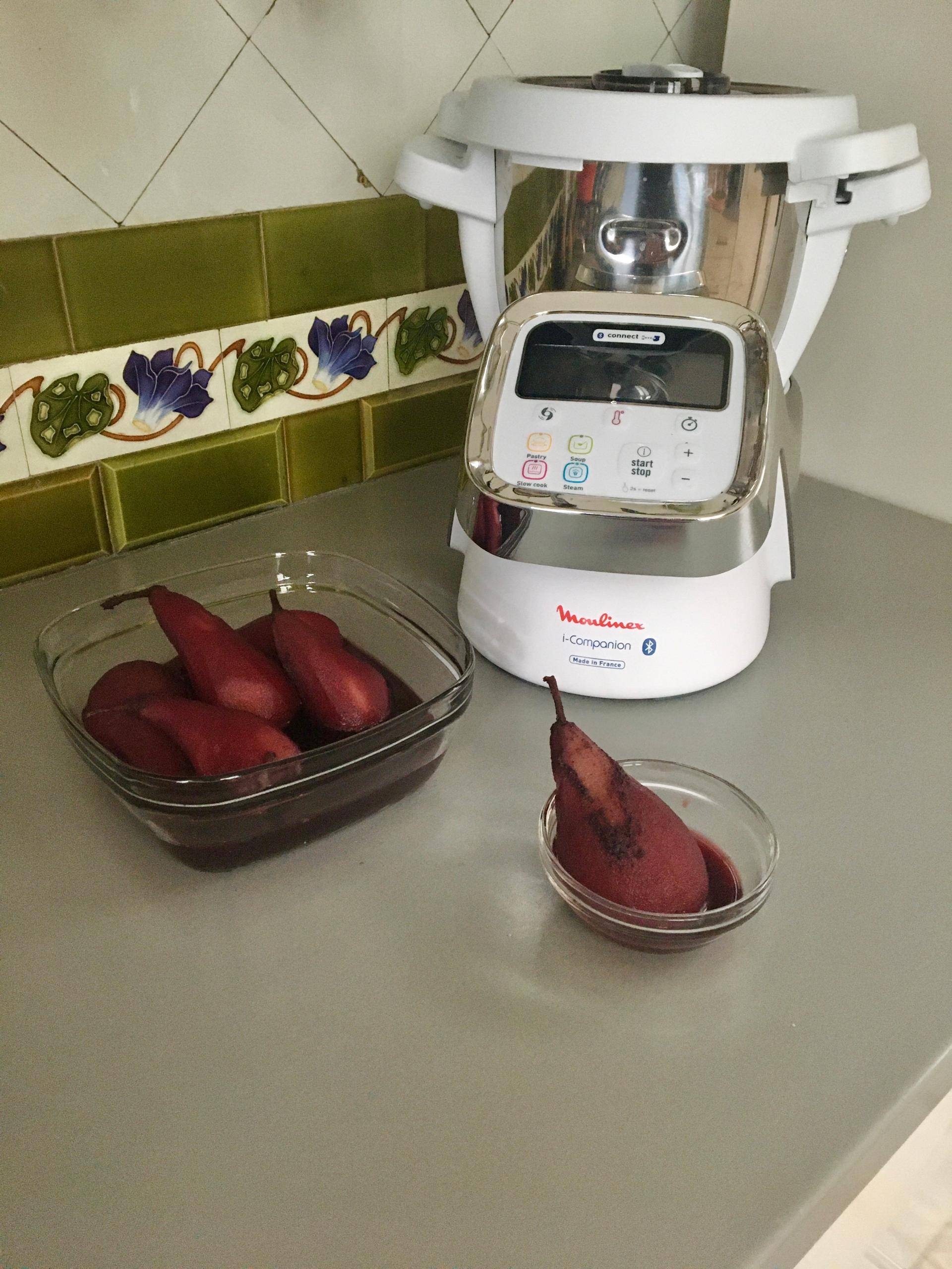 Poires au vin - Recepten Companion Connect | Moulinex