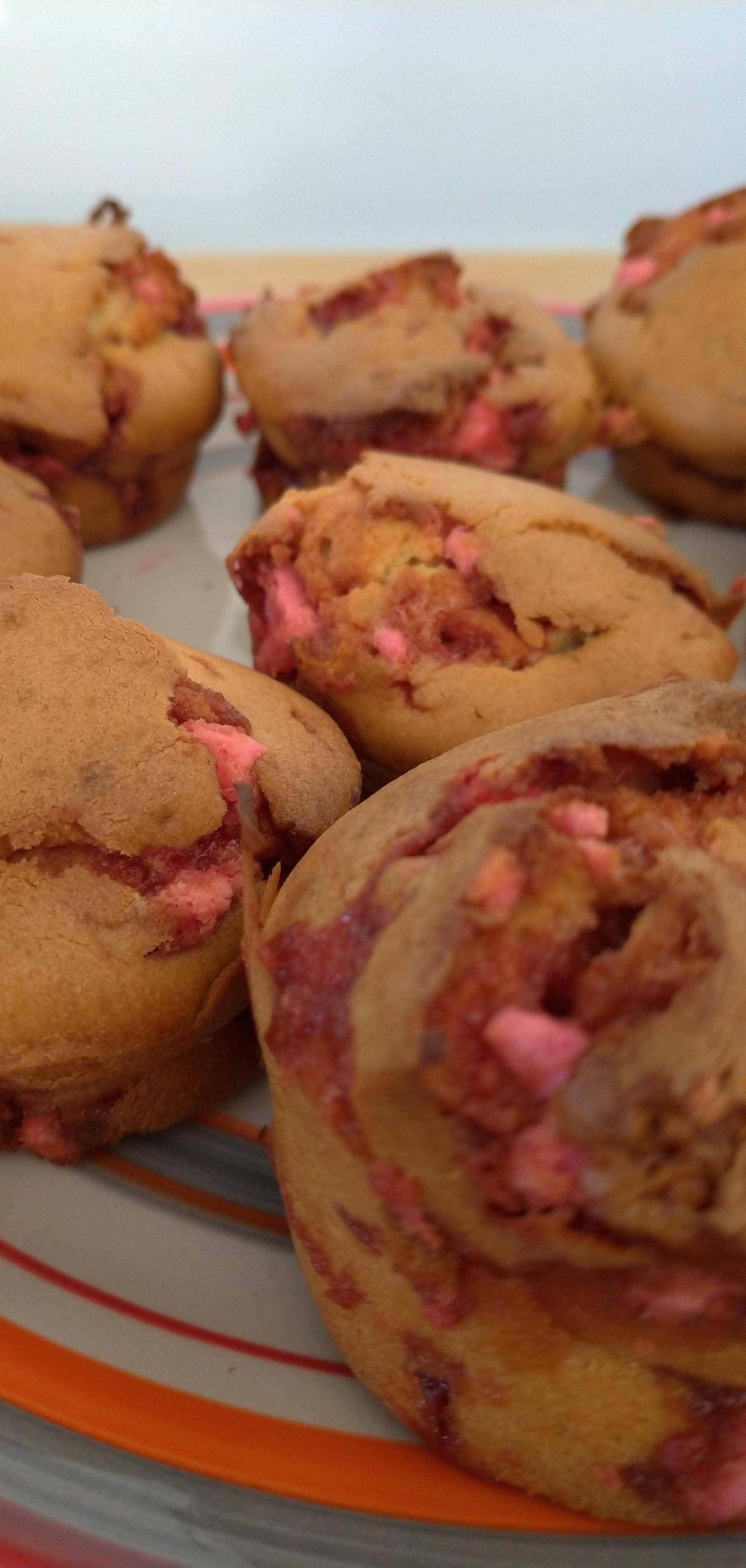 Muffins aux pralines roses - Recette Companion XL | Moulinex