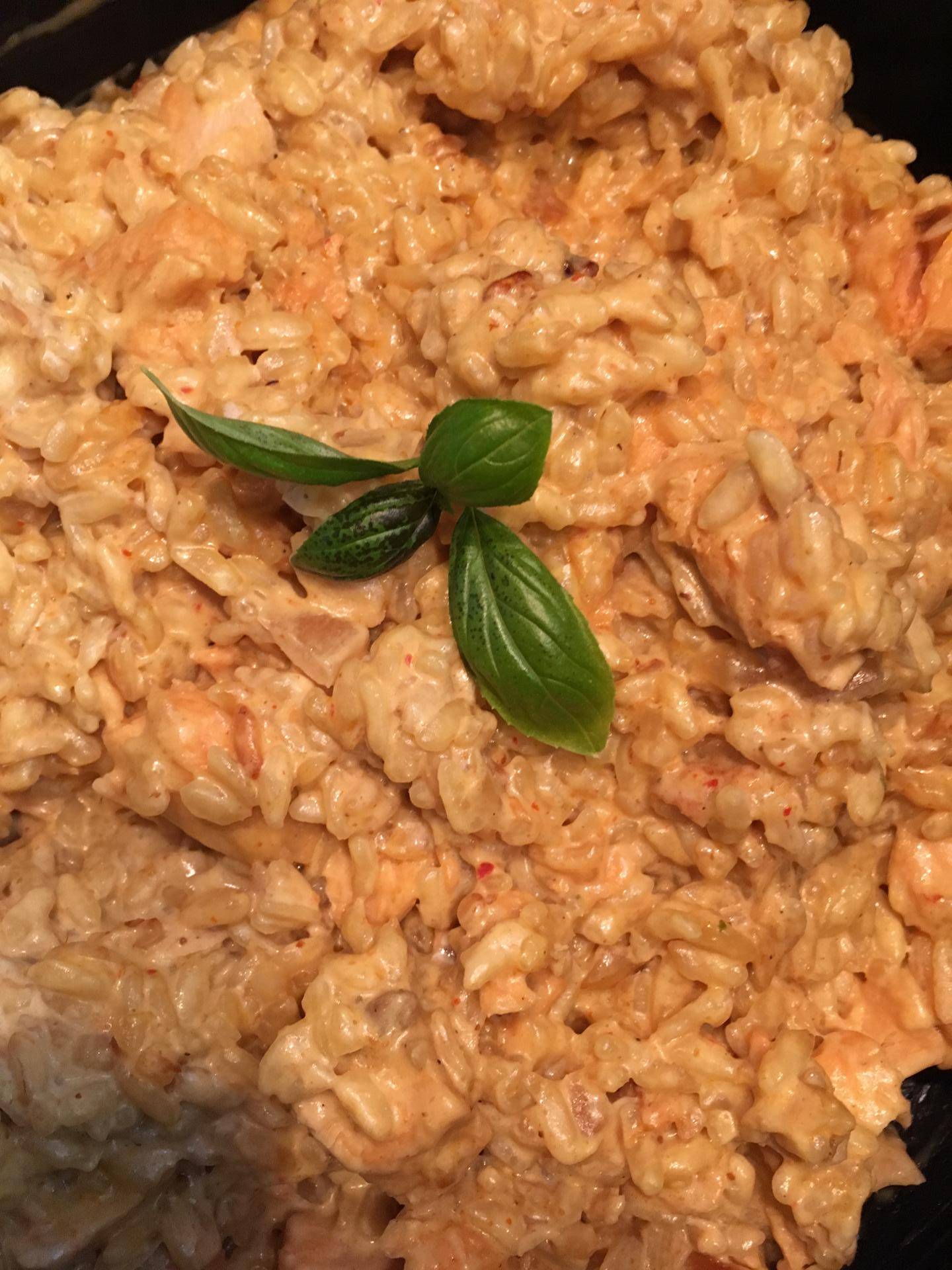 Risotto saumon curry - Recepten Cookeo | Moulinex