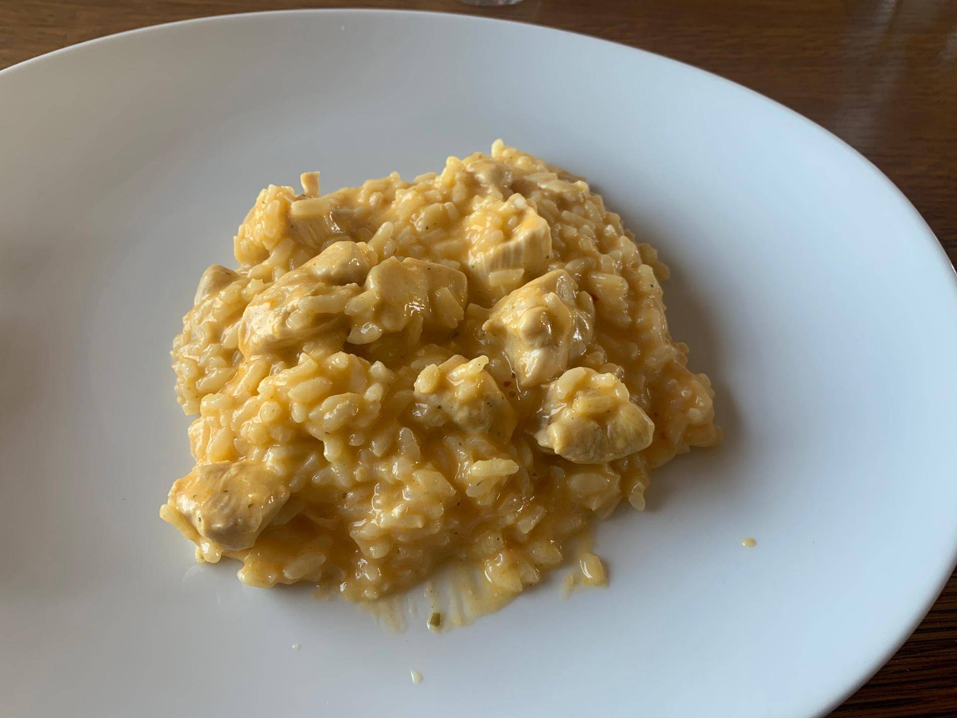 Risotto au poulet et à la mimolette - Recepten Cookeo | Moulinex