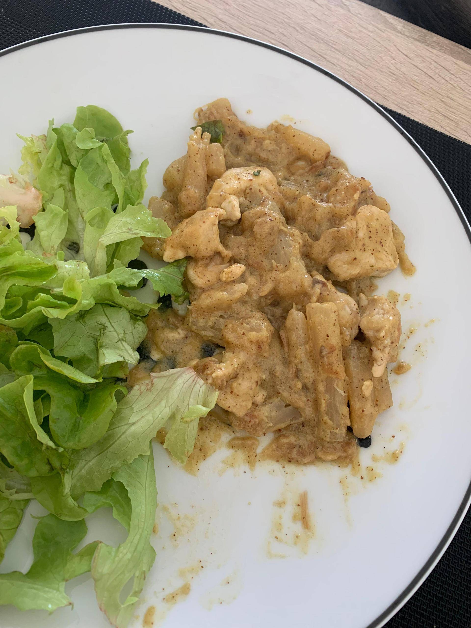 Poulet salsifis à la moutarde - Recette Cookeo | Moulinex