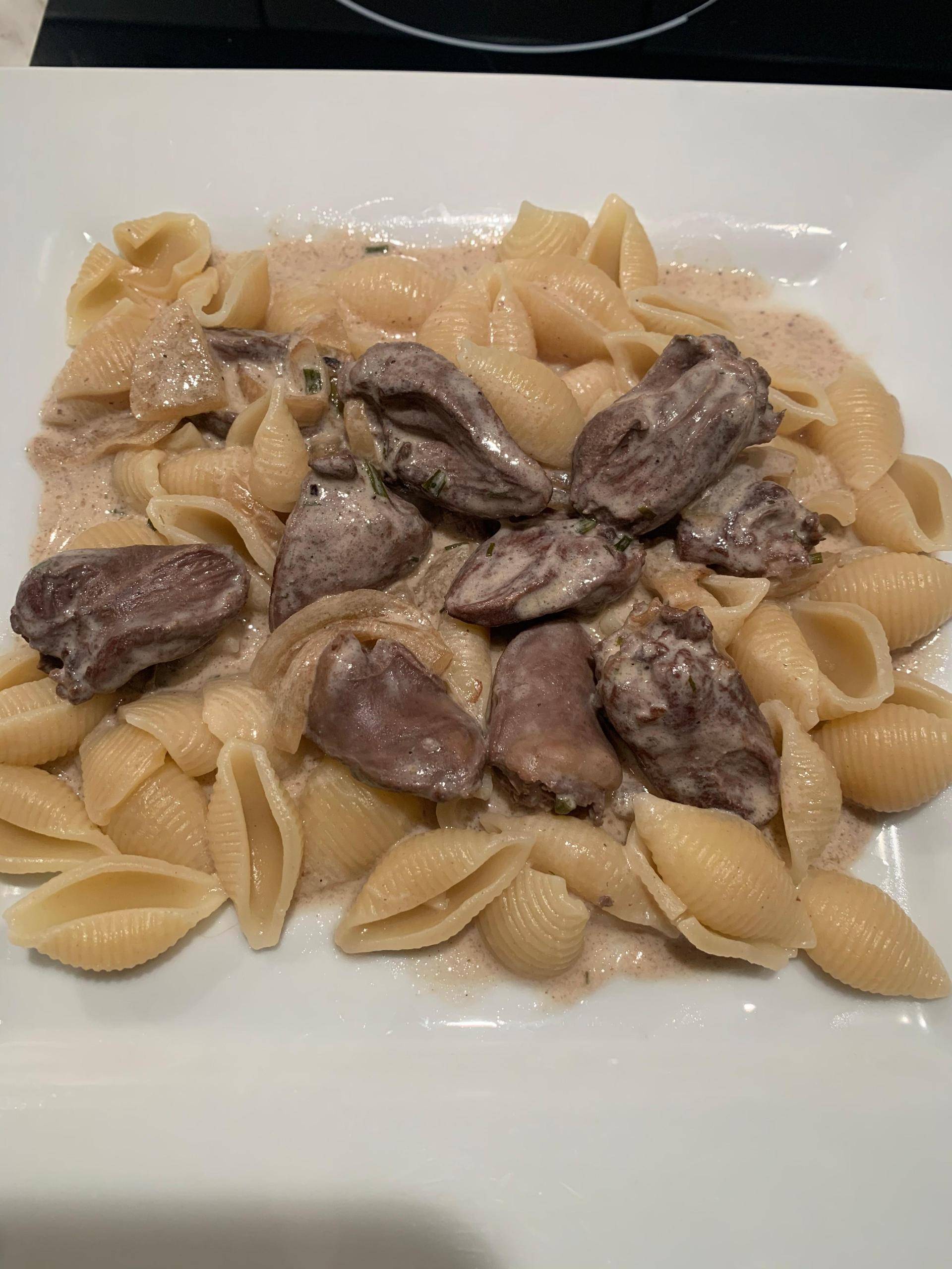 Coeur de Canard à la crème - Recette Cookeo | Moulinex