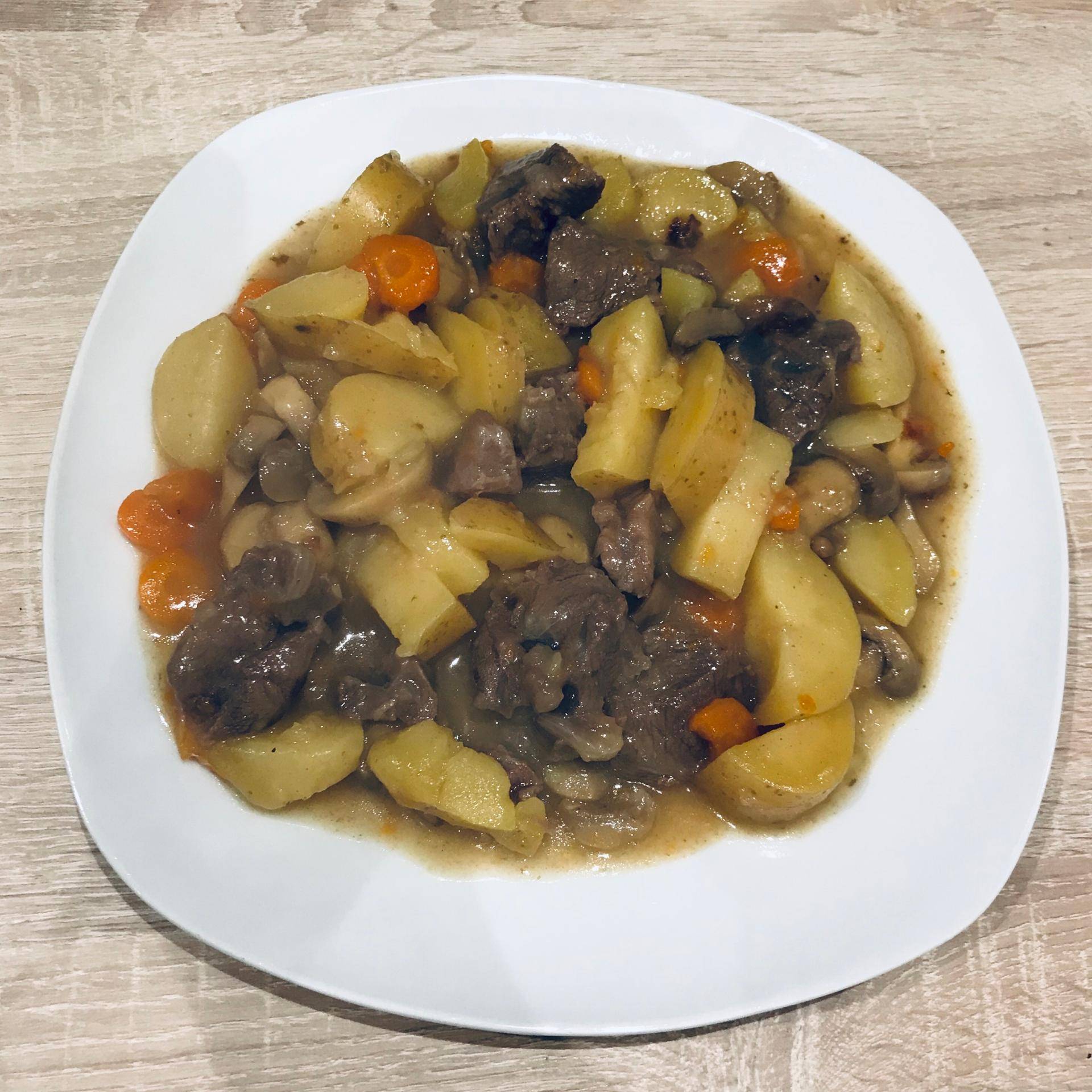 Boeuf champignons et pommes de terres - Recepten Cookeo | Moulinex