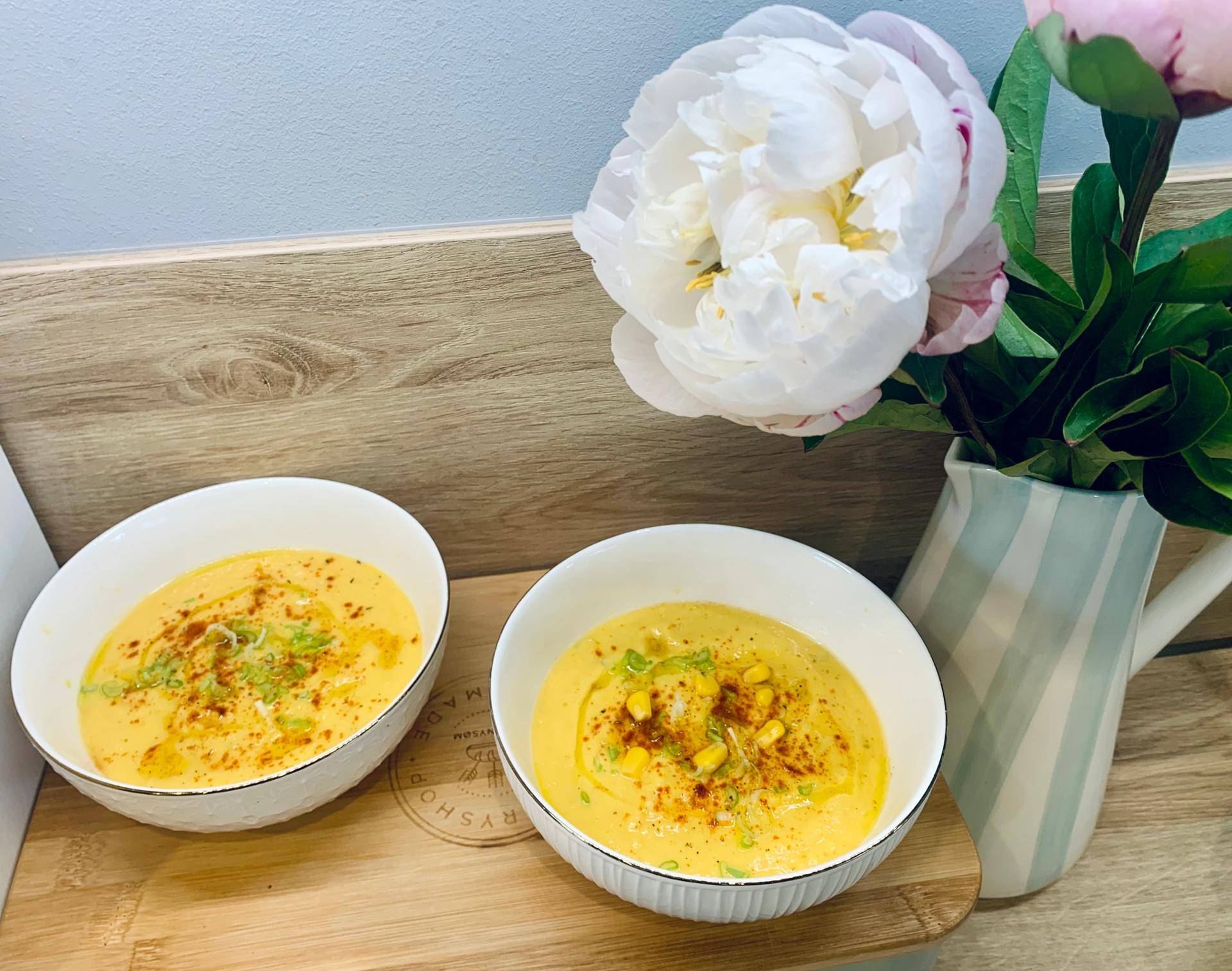 Gaspacho tomate et maïs - Recepten Companion Connect XL | Moulinex