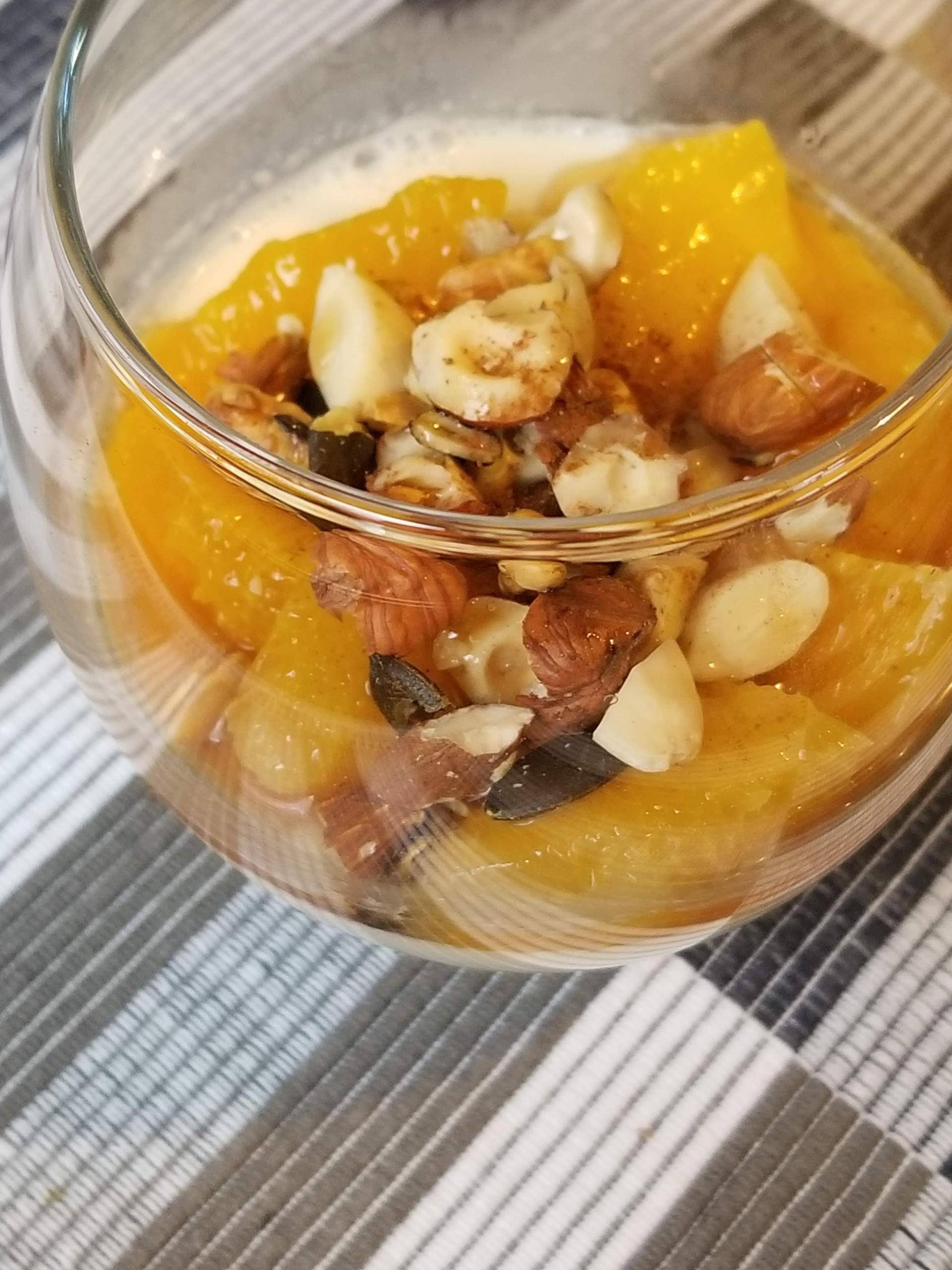 Petits flans à l'orange en verrines - Recepten Companion Connect XL | Moulinex