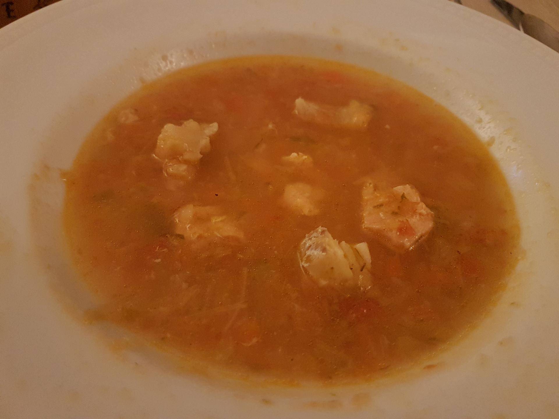 Soupe de légumes et poissons - Recepten Companion Connect XL | Moulinex