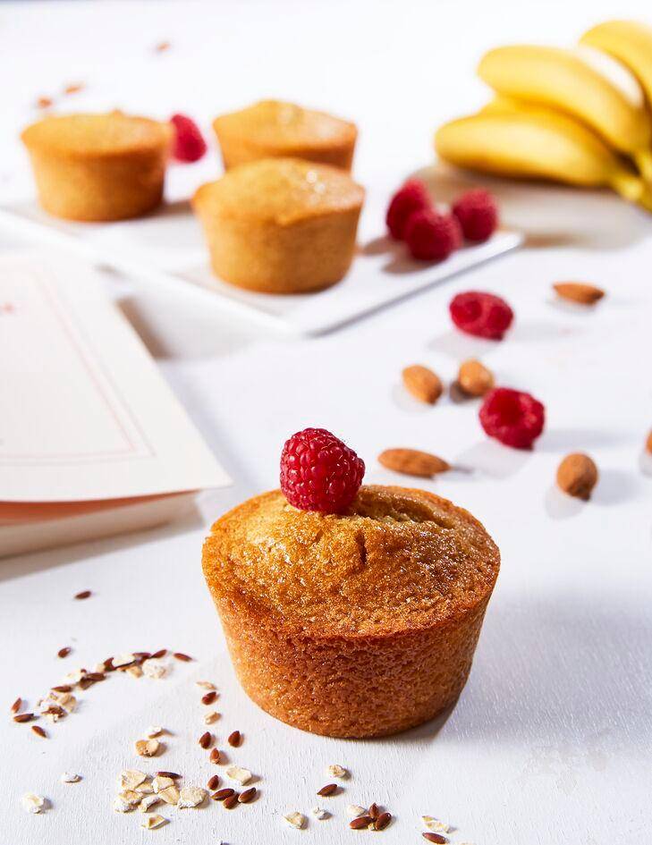 Muffins sans gluten au beurre d'amandes et confiture - Recepten Perfectmix + | Moulinex