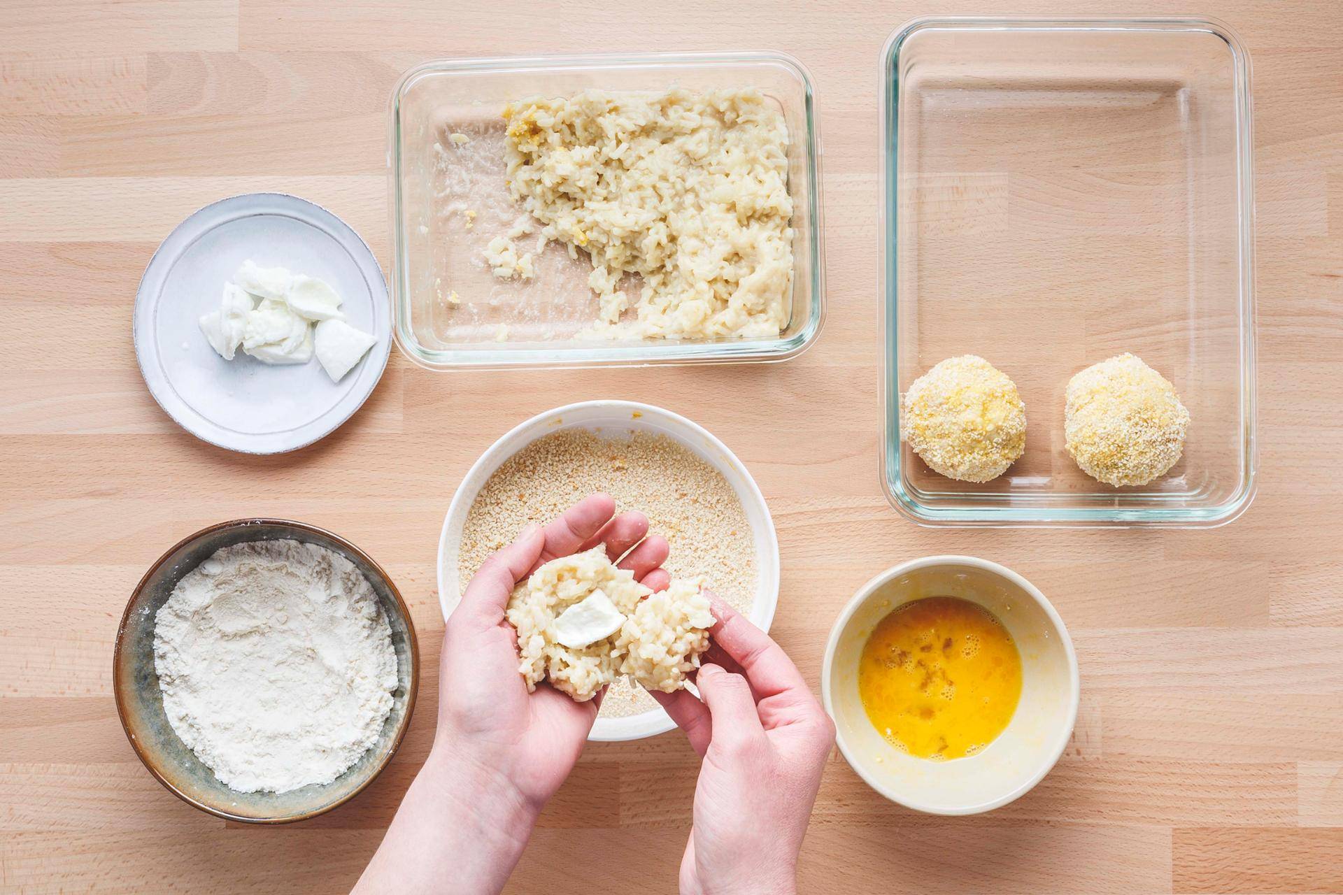 Croquettes de riz mozza - Recette Cookeo | Moulinex