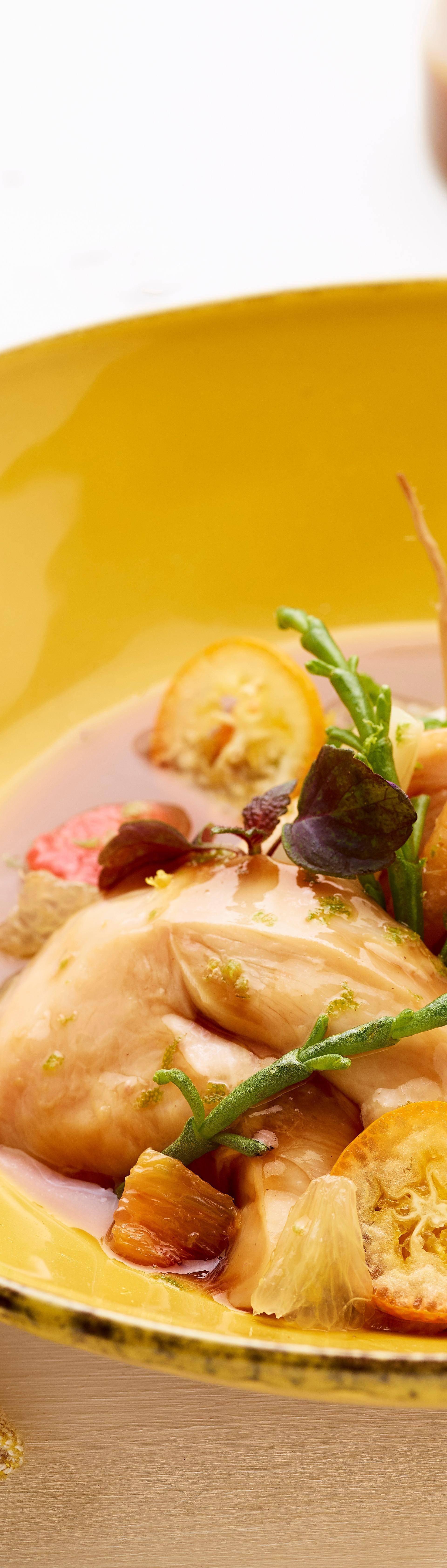 Volaille façon Thaï (Chef David le Comte et de Nicolas Isnard - Restaurant l'Auberge de la Charme, Prenois) - Recette Cuiseur vapeur | Moulinex