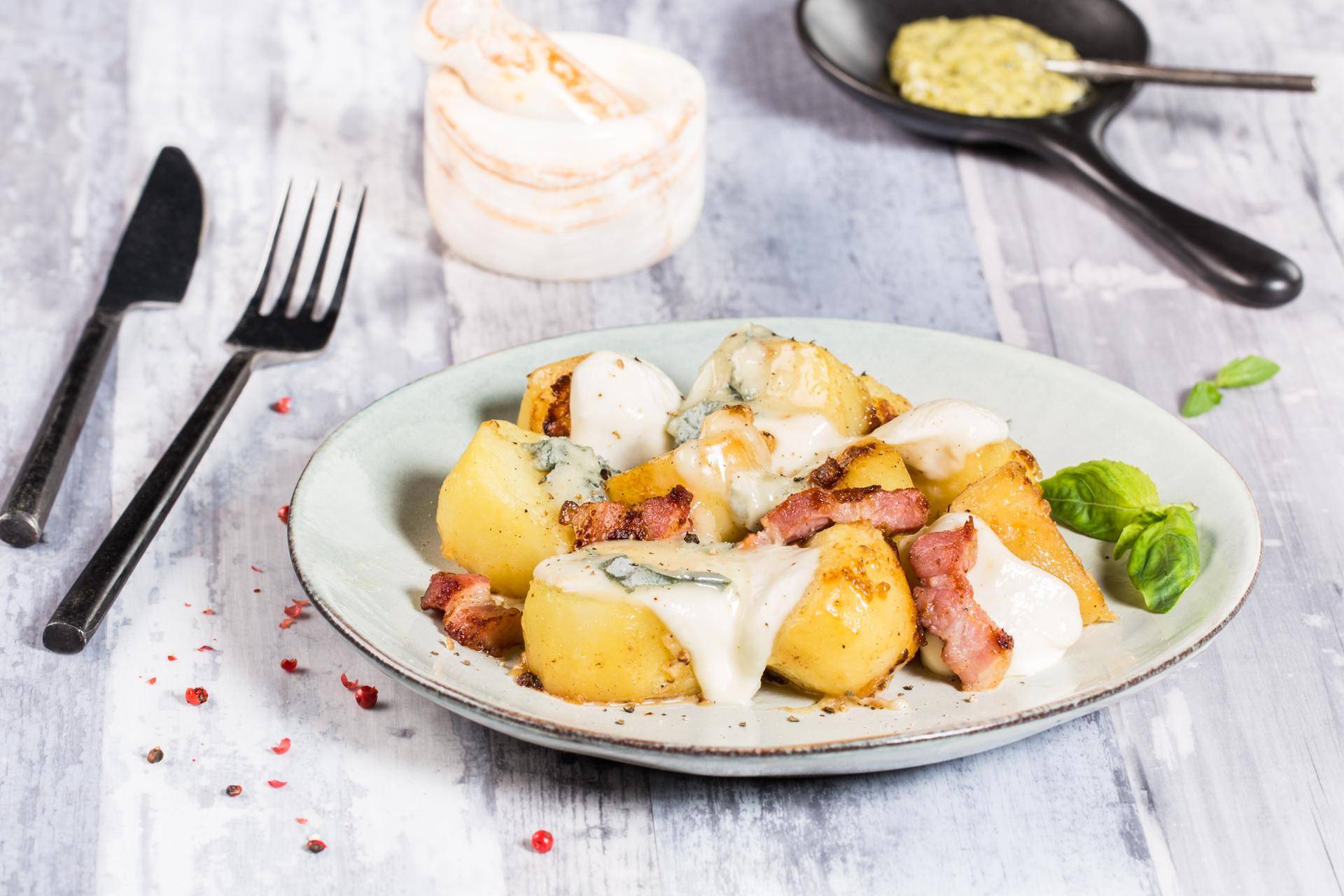 Tartiflette à l'italienne - Recette Cookeo | Moulinex