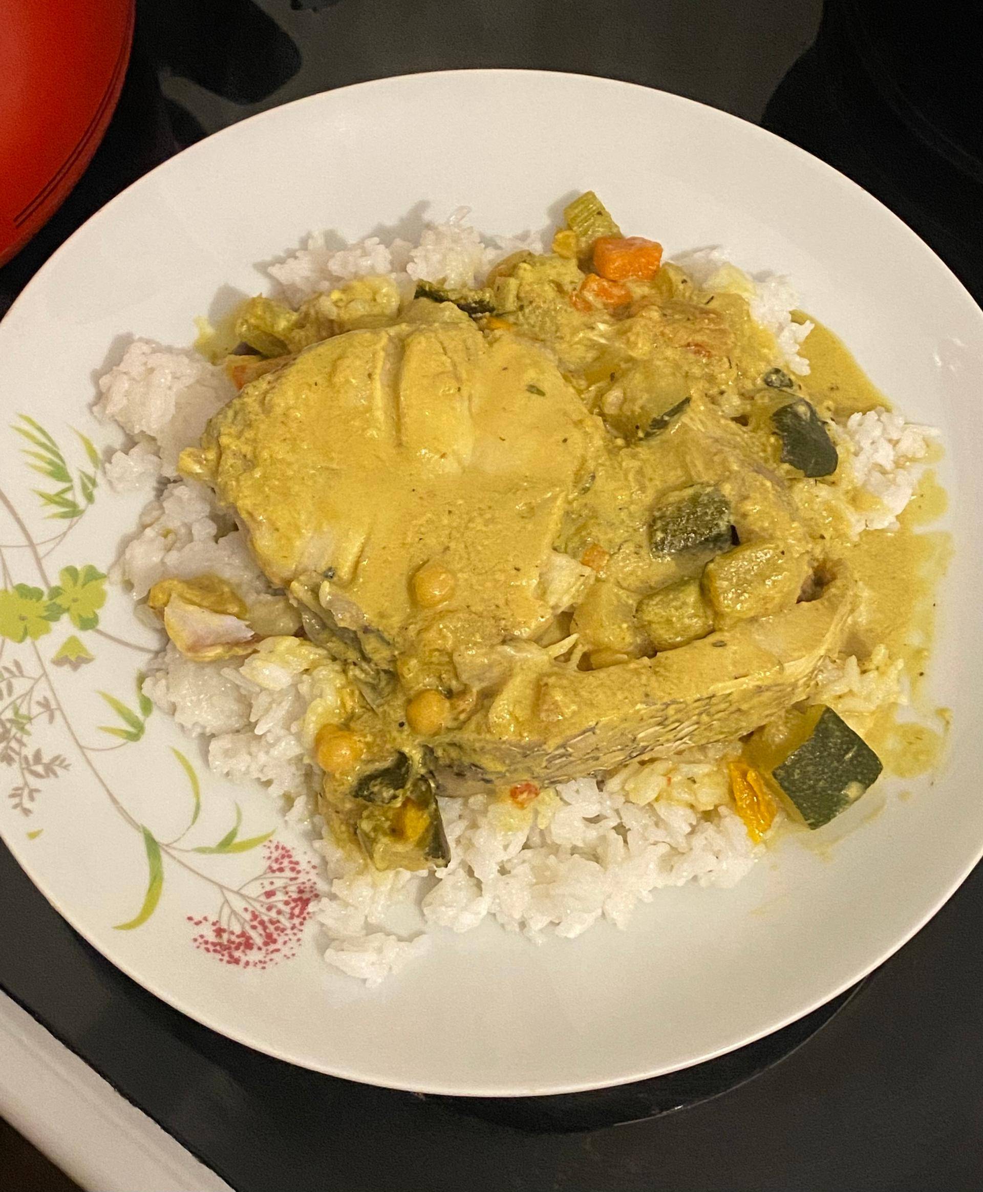 Darnes de lieu noir à l’indienne - Recette Cookeo V3 | Moulinex