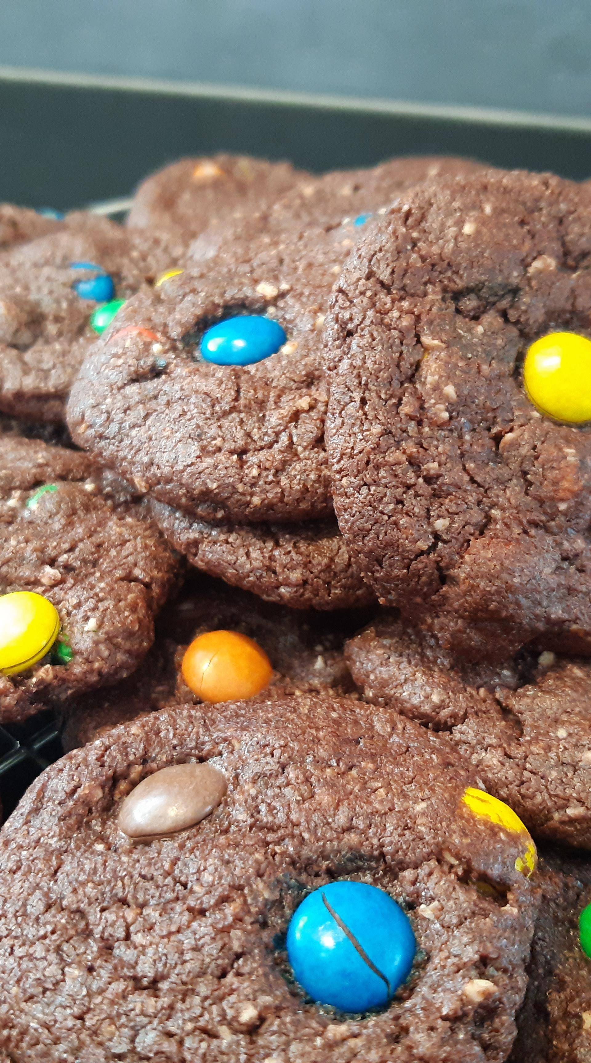 Cookies chocolat-smarties - Recette Companion Connect | Moulinex
