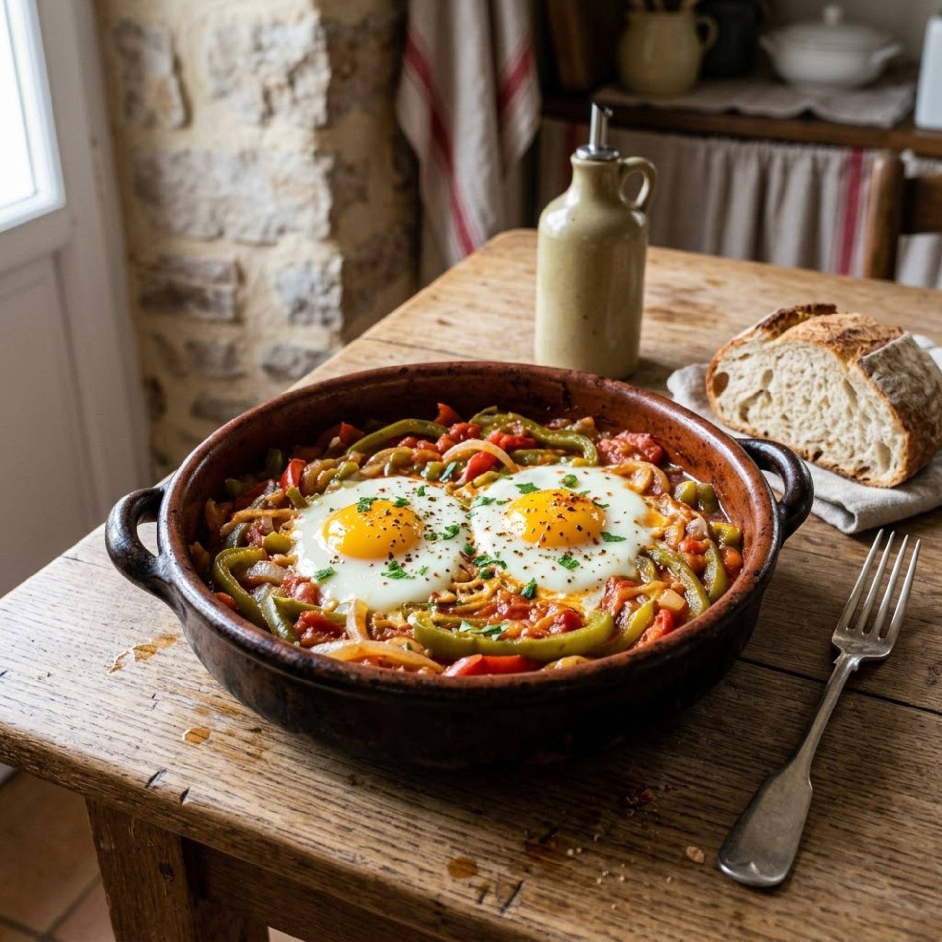 Œufs à la basque - Recette Cookeo V3 Mini | Moulinex