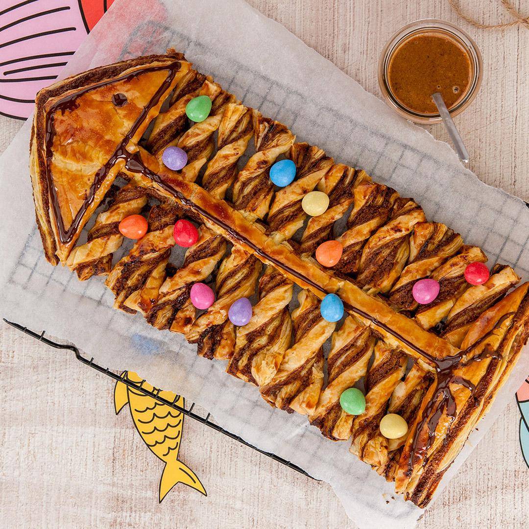 Poisson d'Avril feuilleté praliné maison - Recette Companion | Moulinex