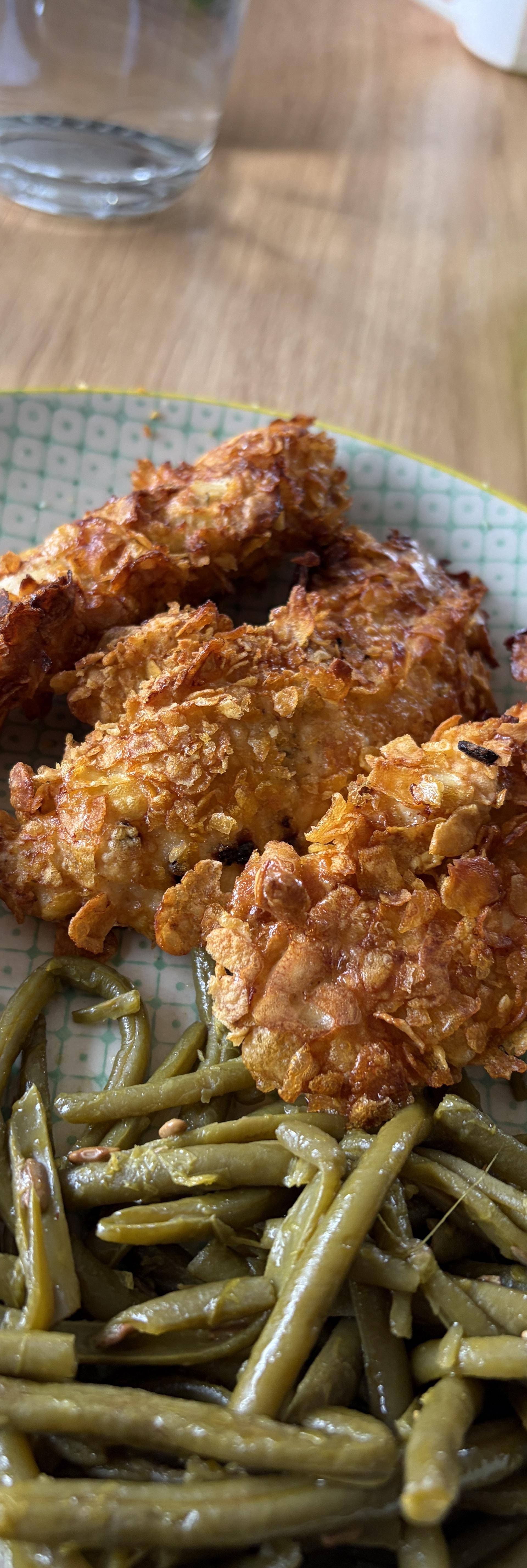 Poulet croustillant au corn flakes - Recette Cookeo Infinity Autostir | Moulinex