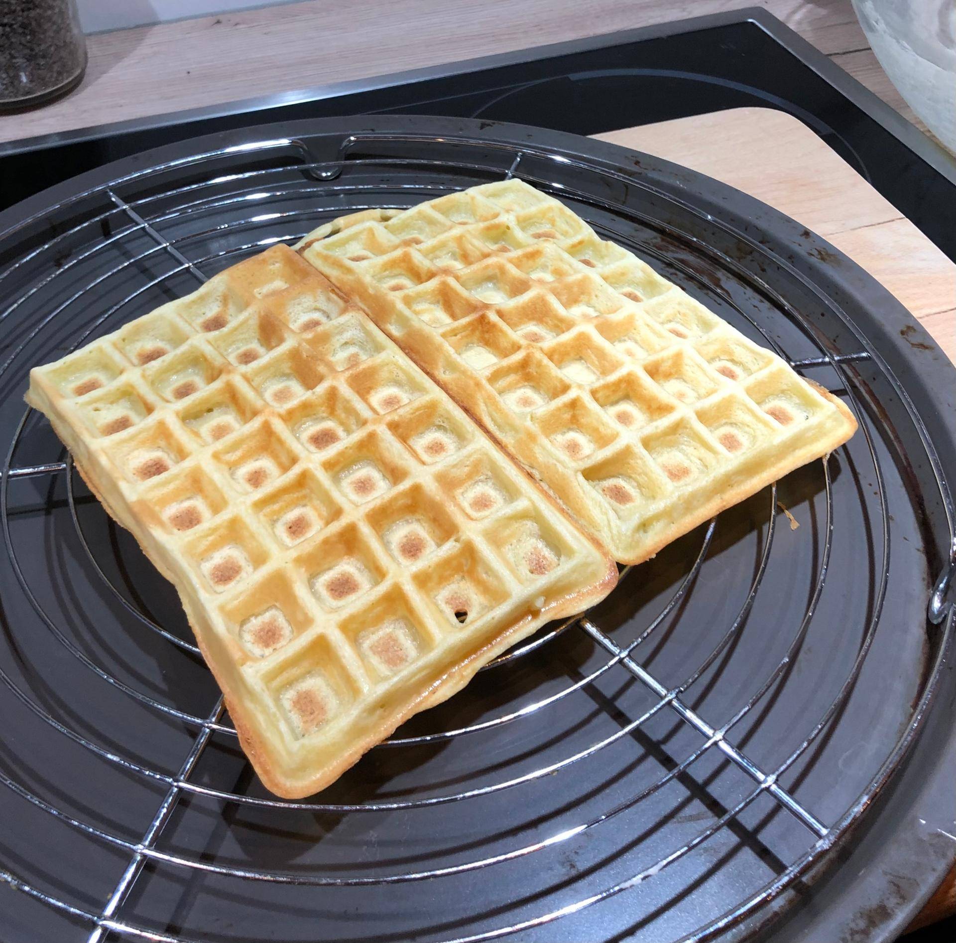 Gaufres de Bruxelles une fois - Recette Companion Connect | Moulinex