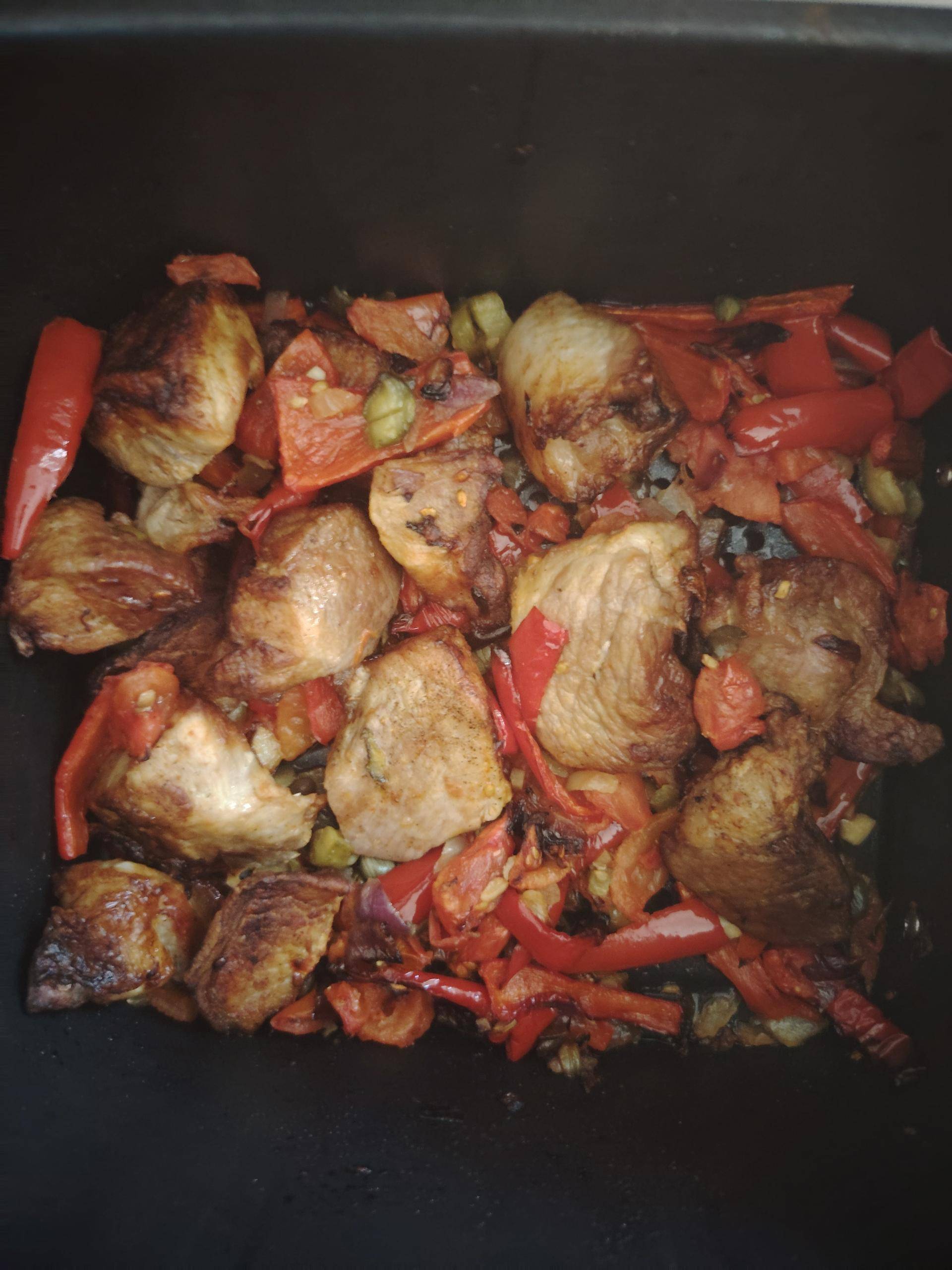 Sauté de porc en morceaux - Recette DUAL EASY FRY XXL | Moulinex