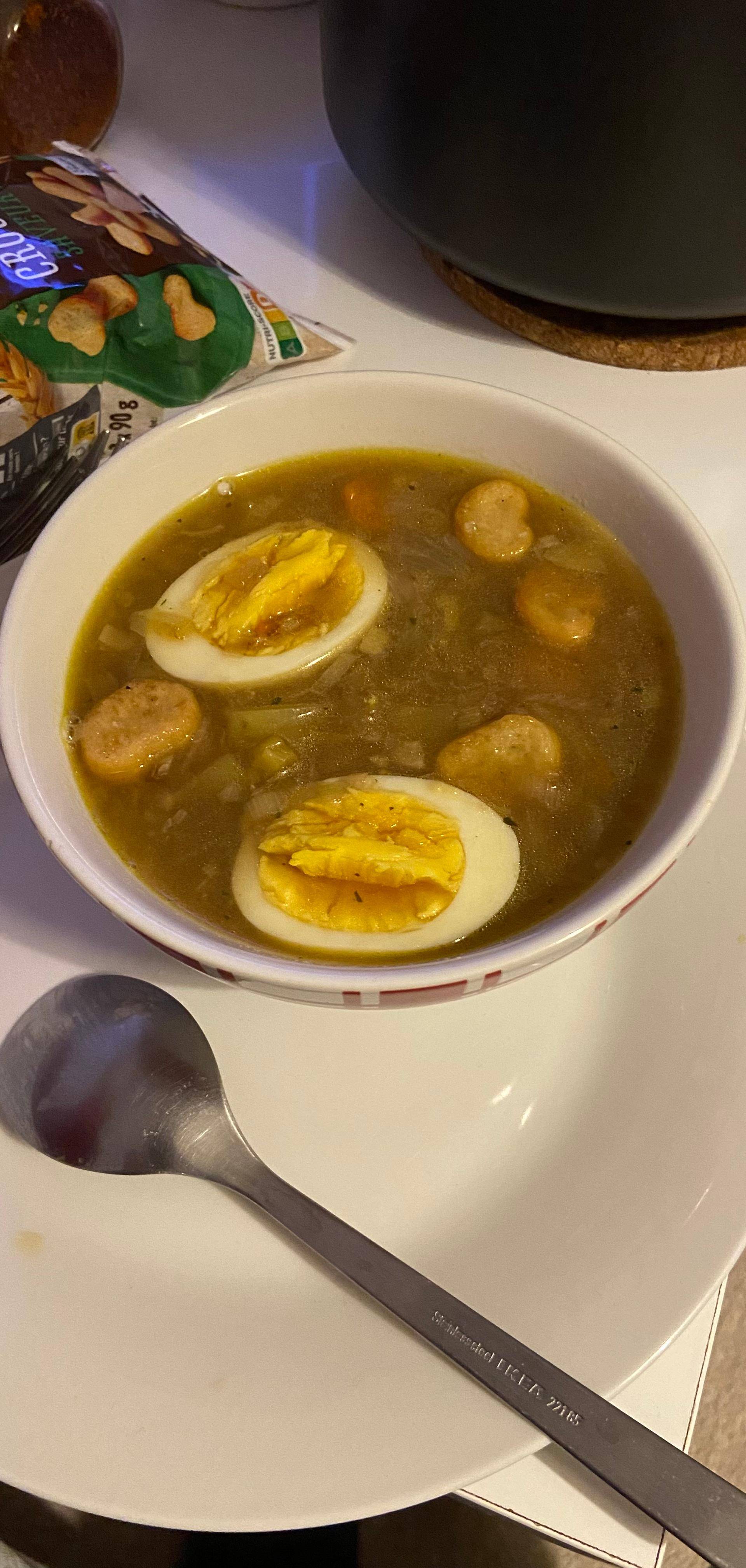 Potage légumes et œufs - Recette Cookeo | Moulinex
