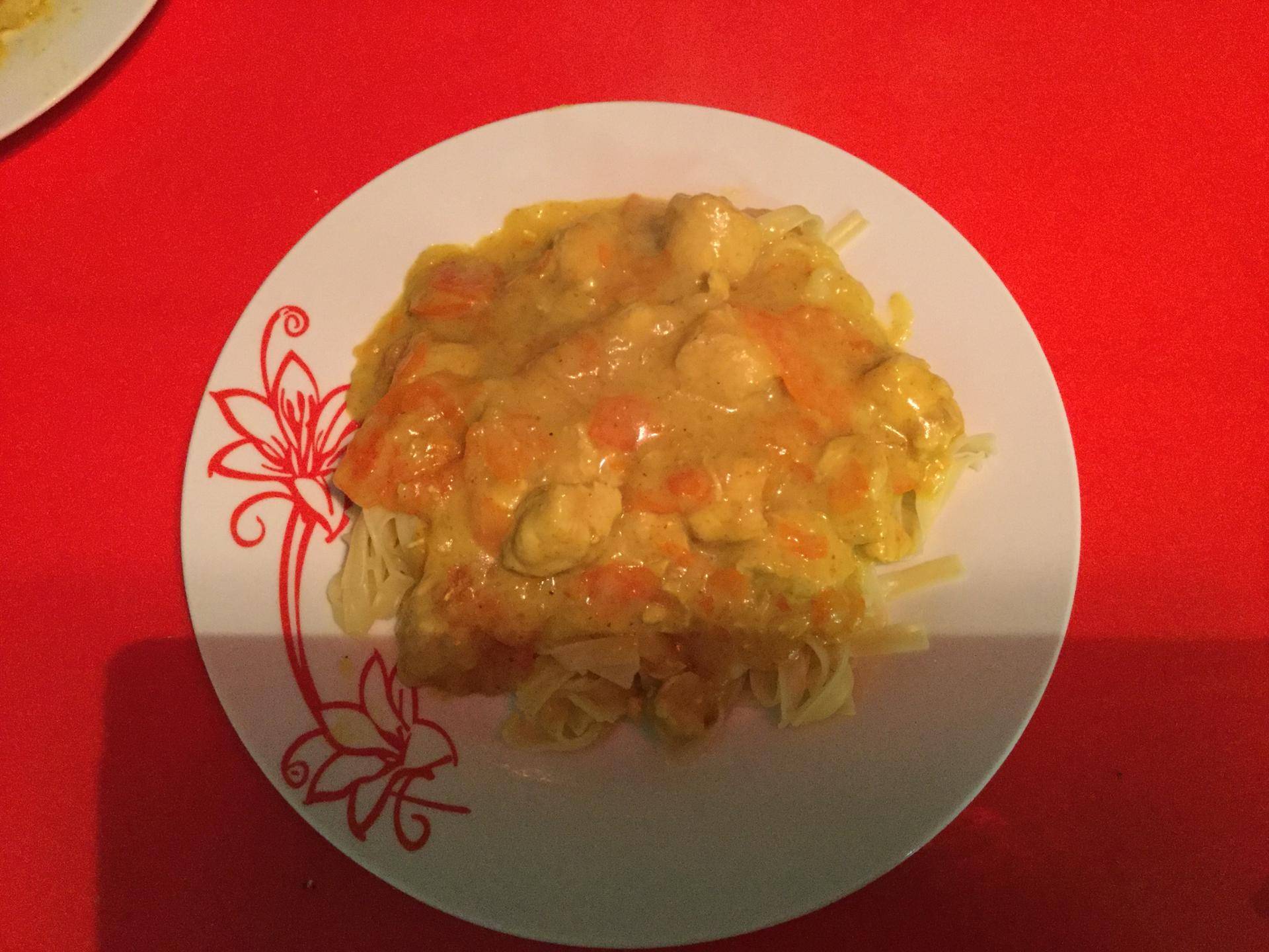 Poulet carottes sauce curry - Recepten Cookeo | Moulinex