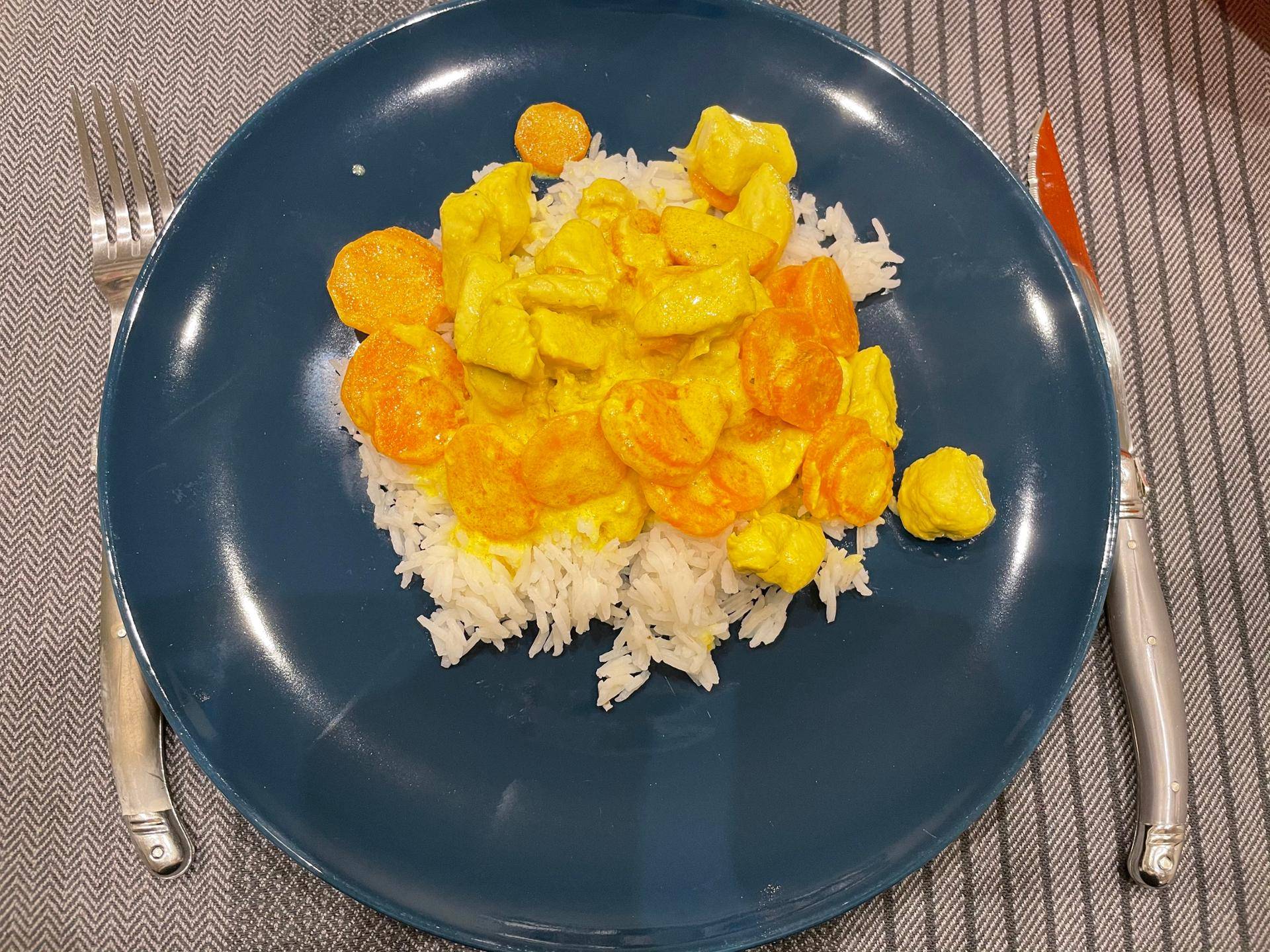 Poulet au curcuma - Recepten Companion Connect XL | Moulinex