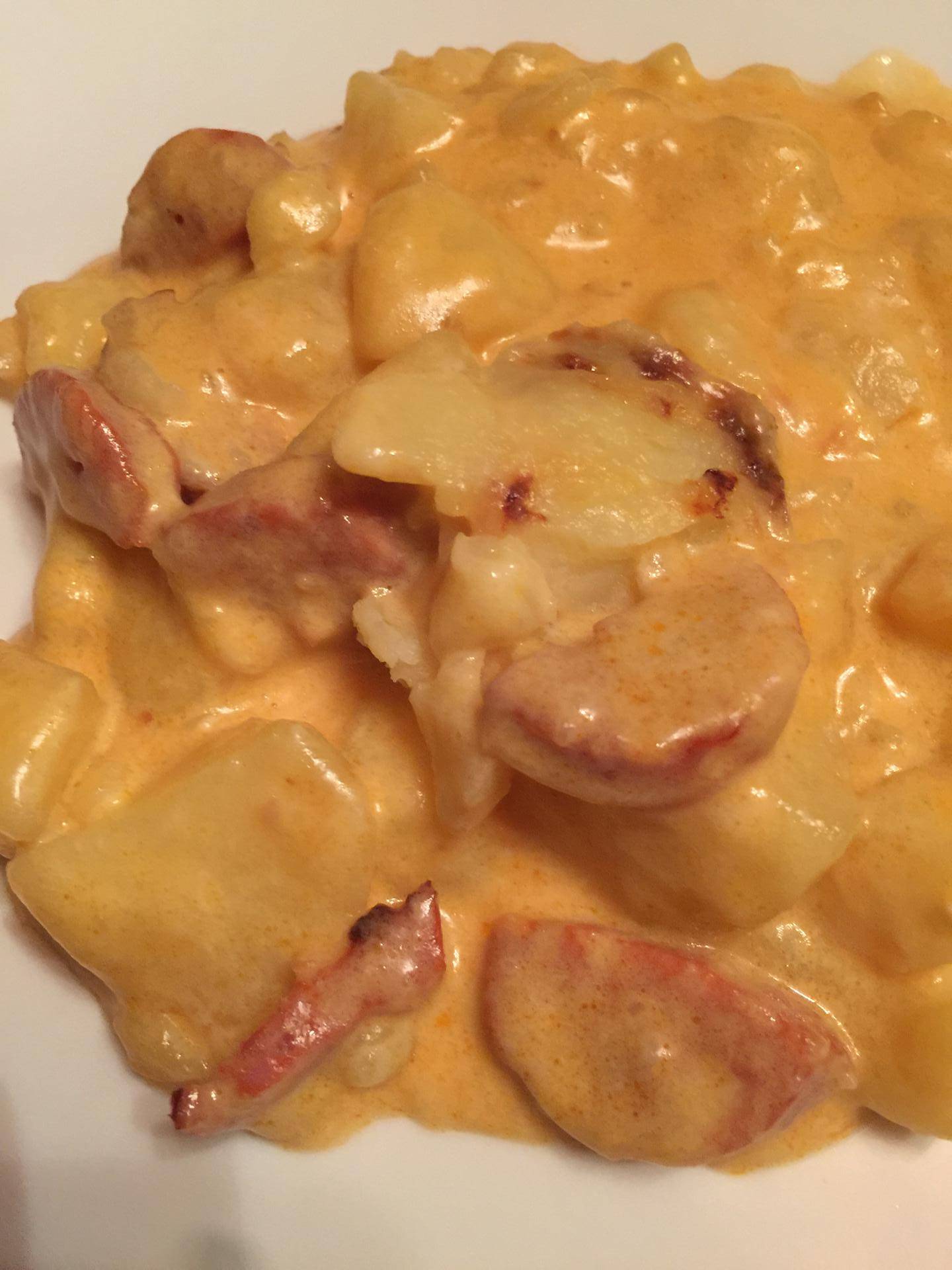 Pomme de terre chorizo cheddar - Recette Cookeo | Moulinex