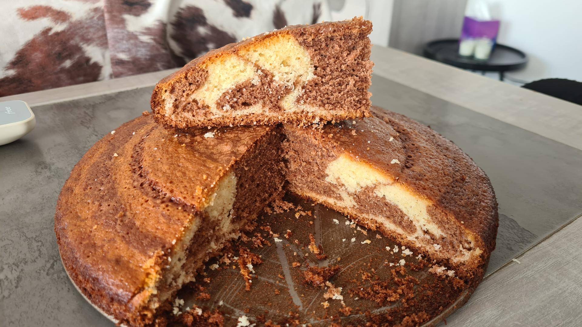 Gateau marbré au nesquick - Recepten Companion Connect XL | Moulinex