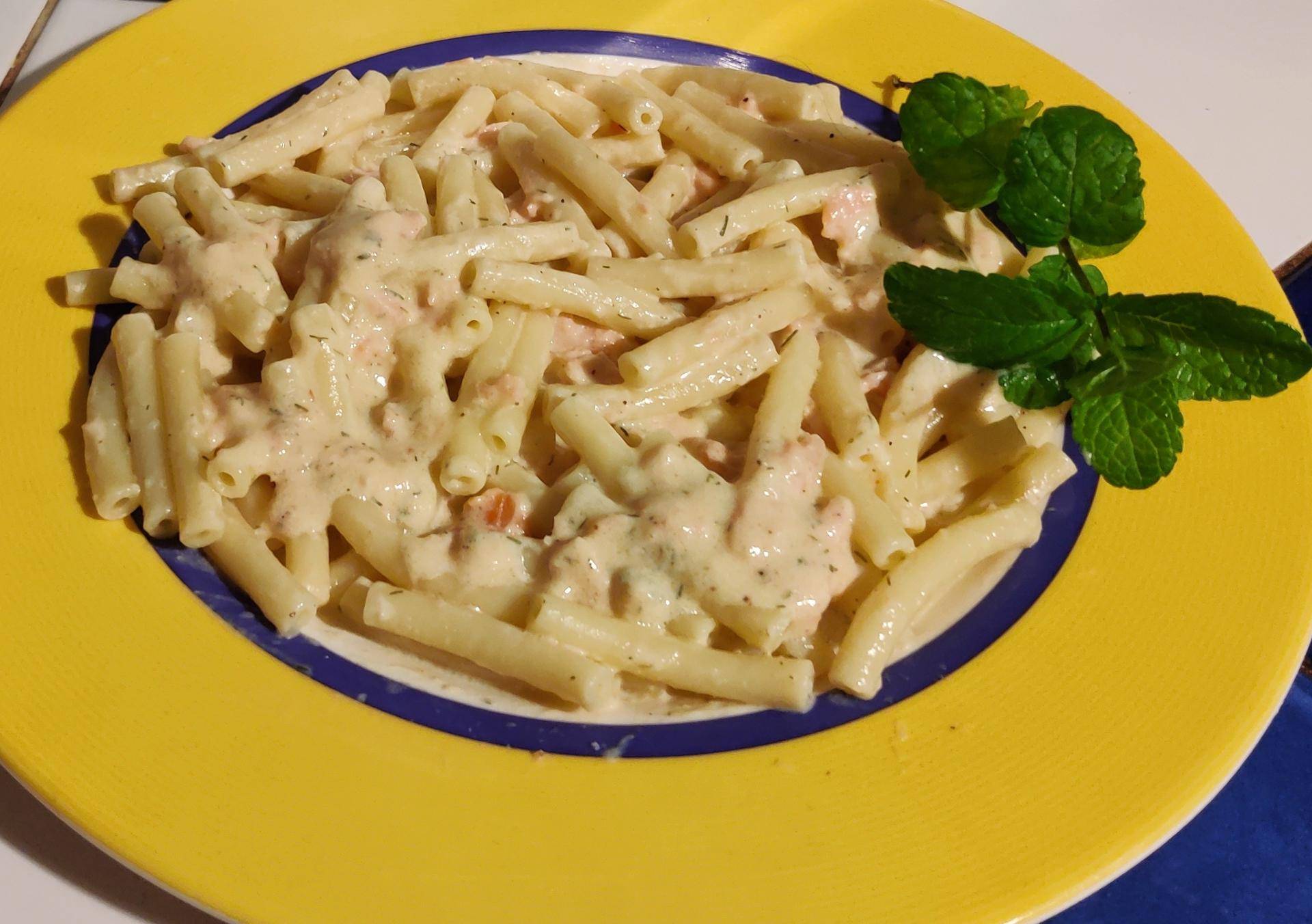Pâtes au saumon fumé - Recepten Companion Connect XL | Moulinex