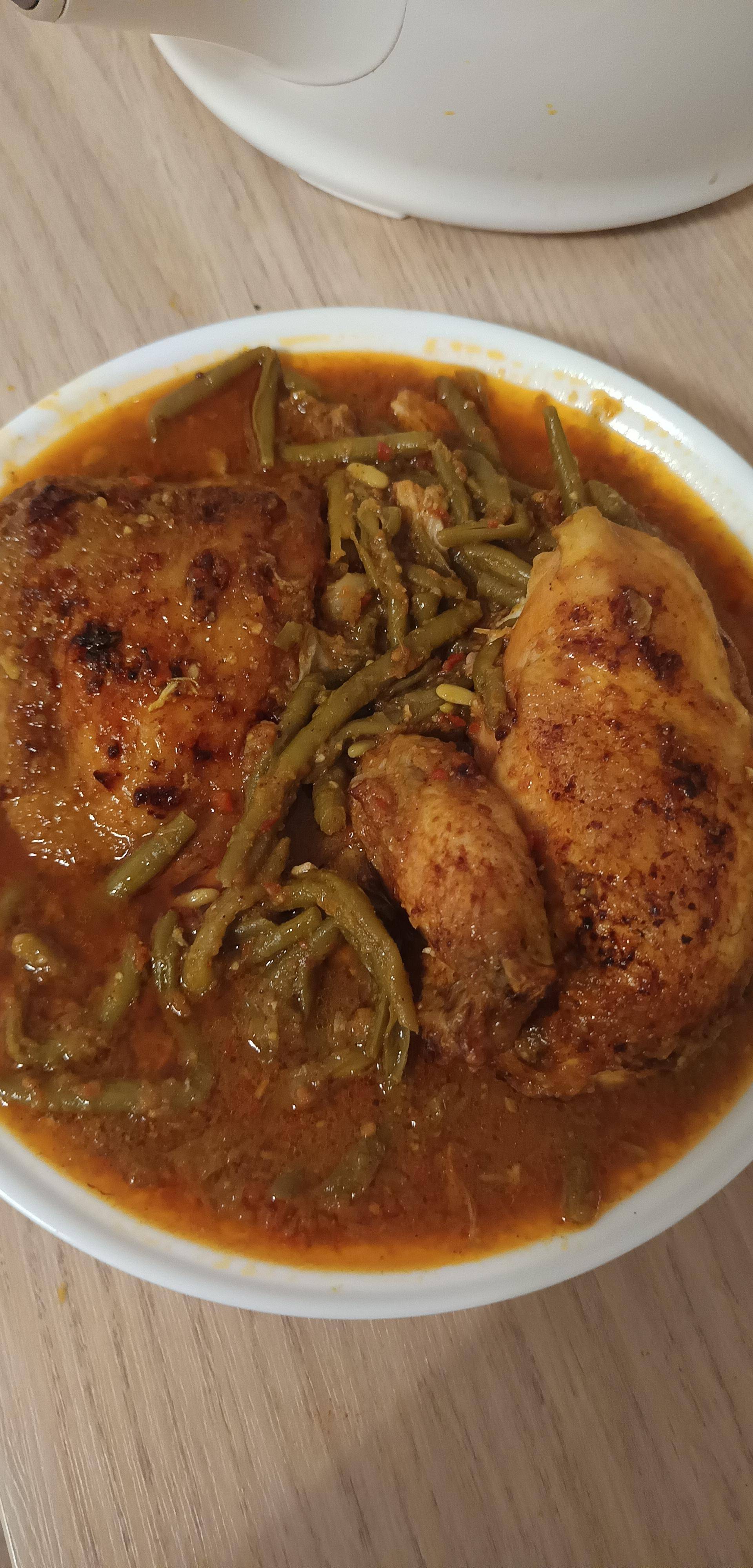Tajine poulet haricots verts - Recette Cookeo | Moulinex
